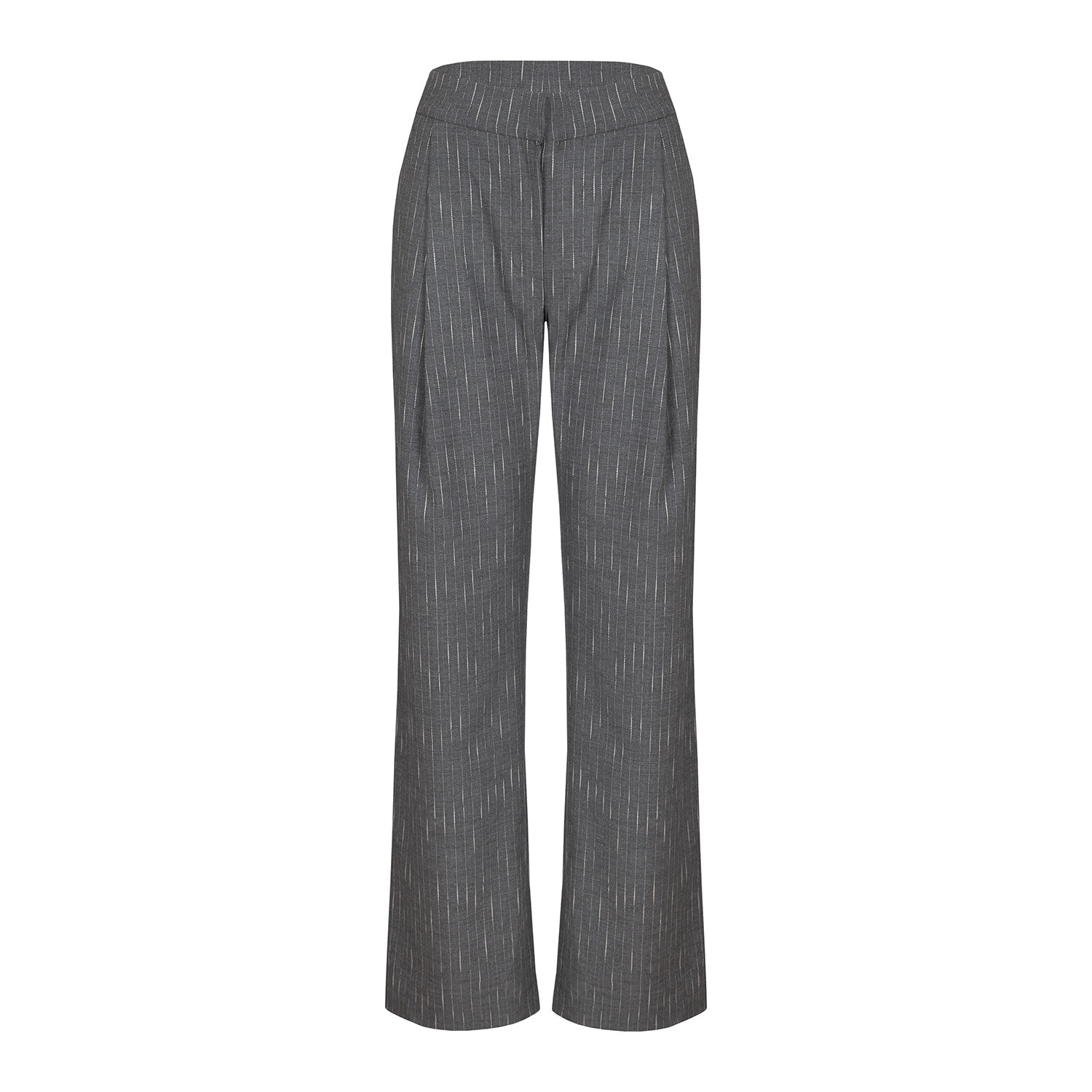 The Molc Women's Grey Mona Pants In Gray