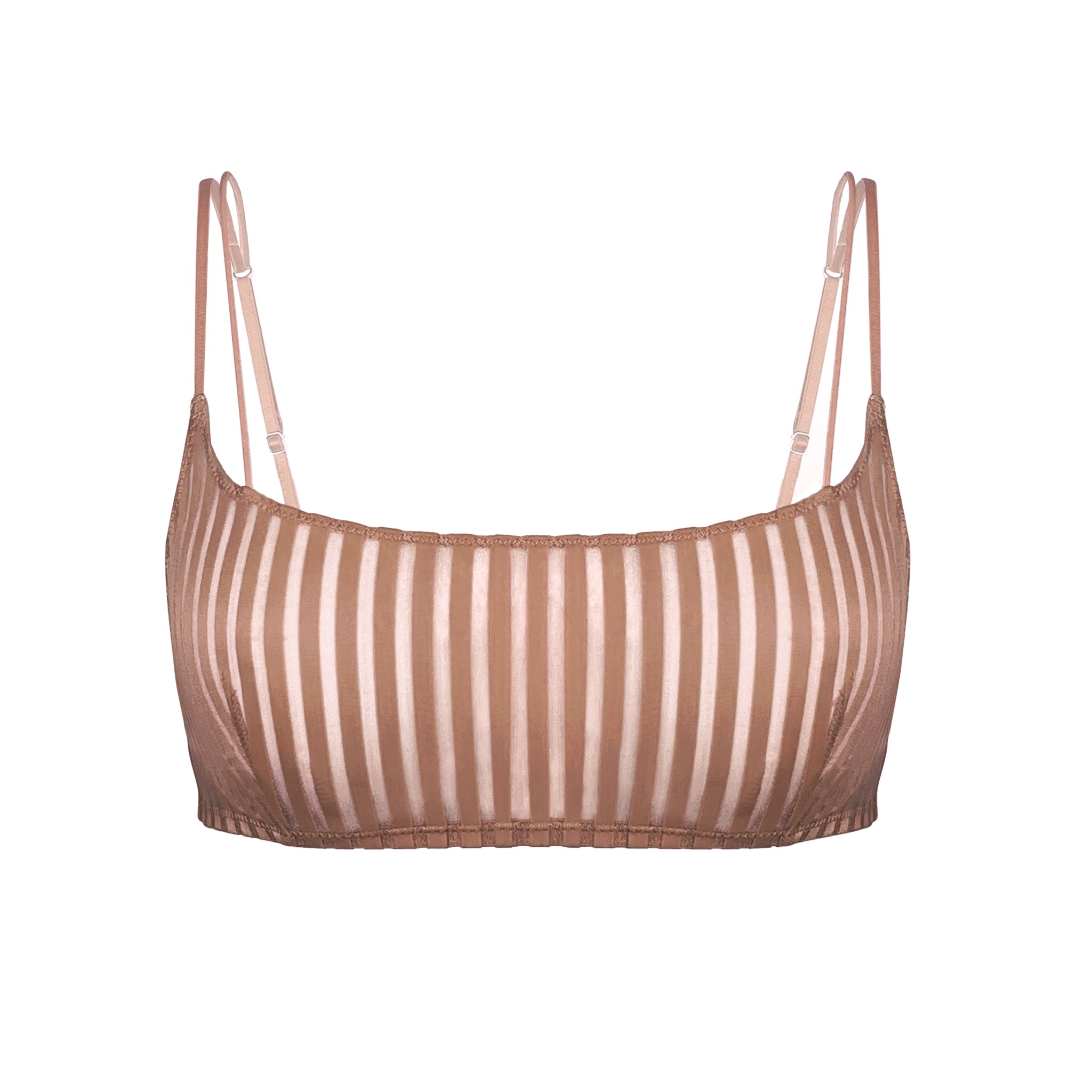 Monique Morin Lingerie Women's Neutrals Vertigo Bralette Mushroom