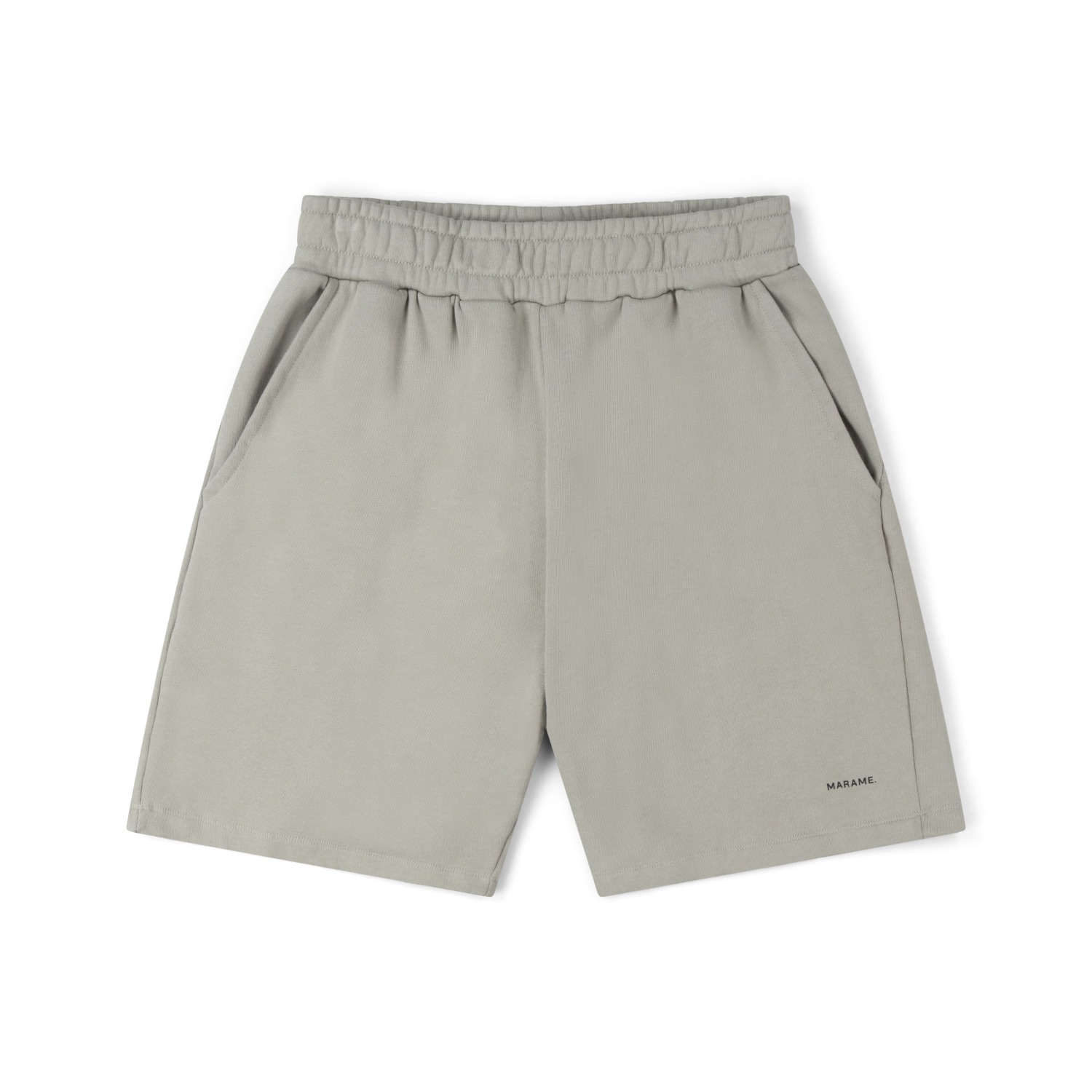 Marame Men's Portuguese Cotton Fleece Lounge Shorts - Wolf Grey In Gray