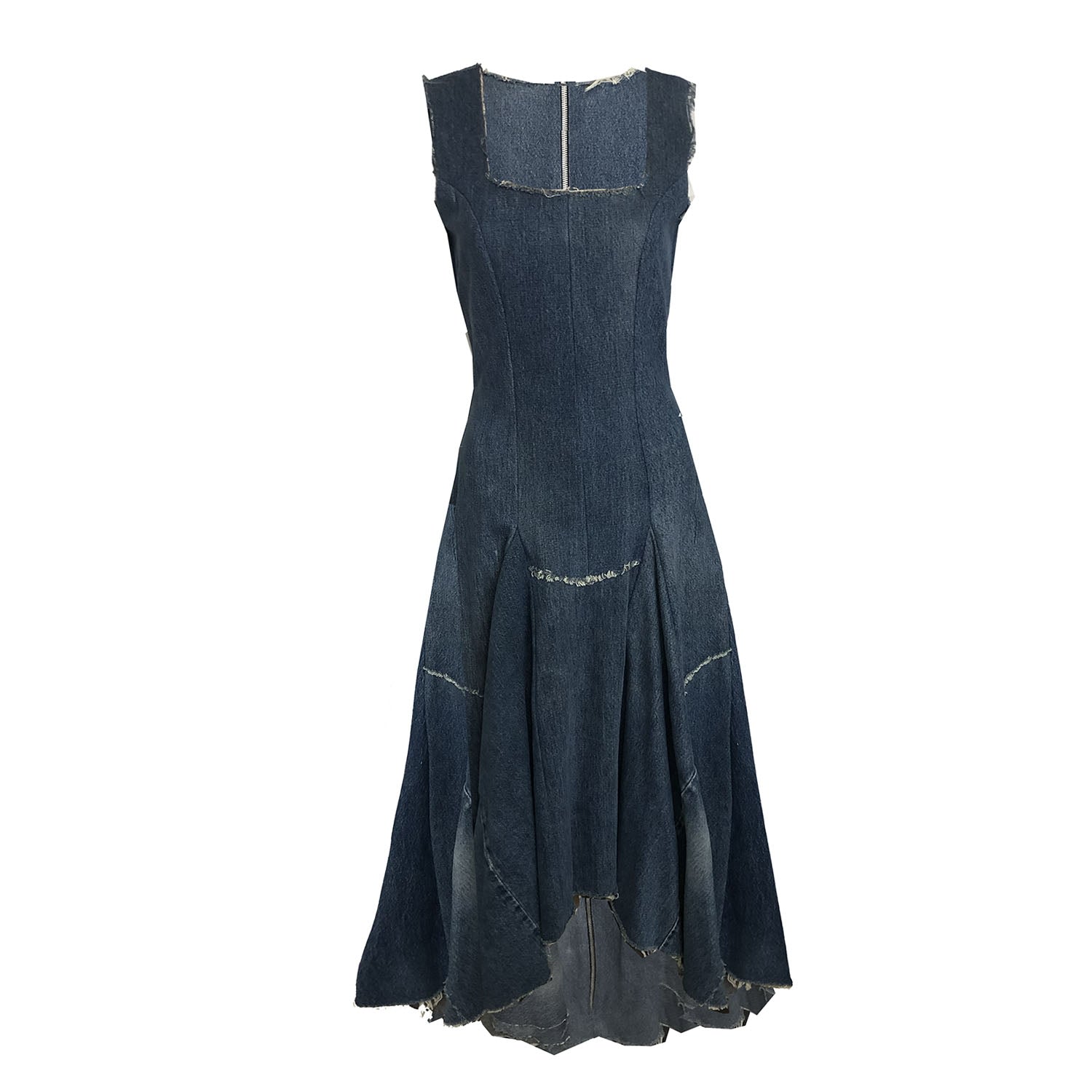 Deborah Lindquist Eco Lifestyle Women's Blue Valerie Denim Dress In Blue