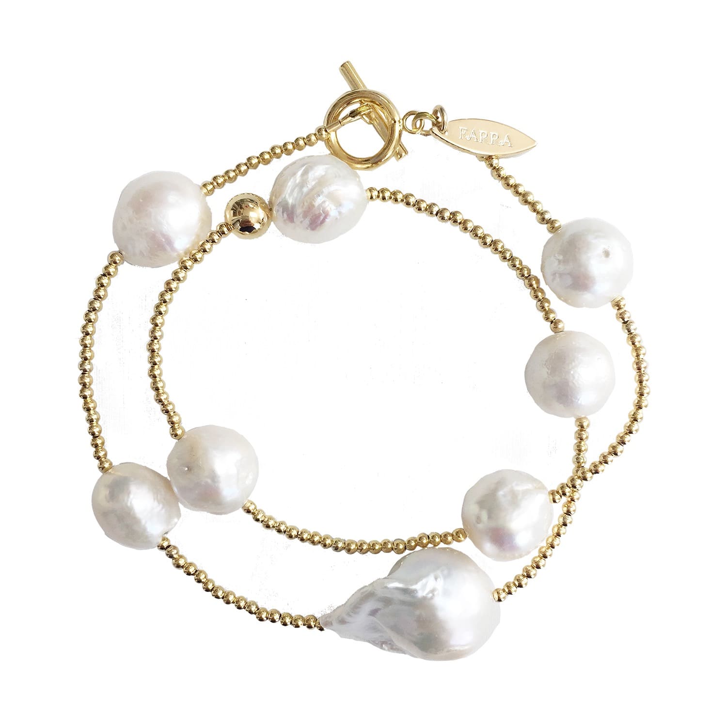 baroque pearl bracelet