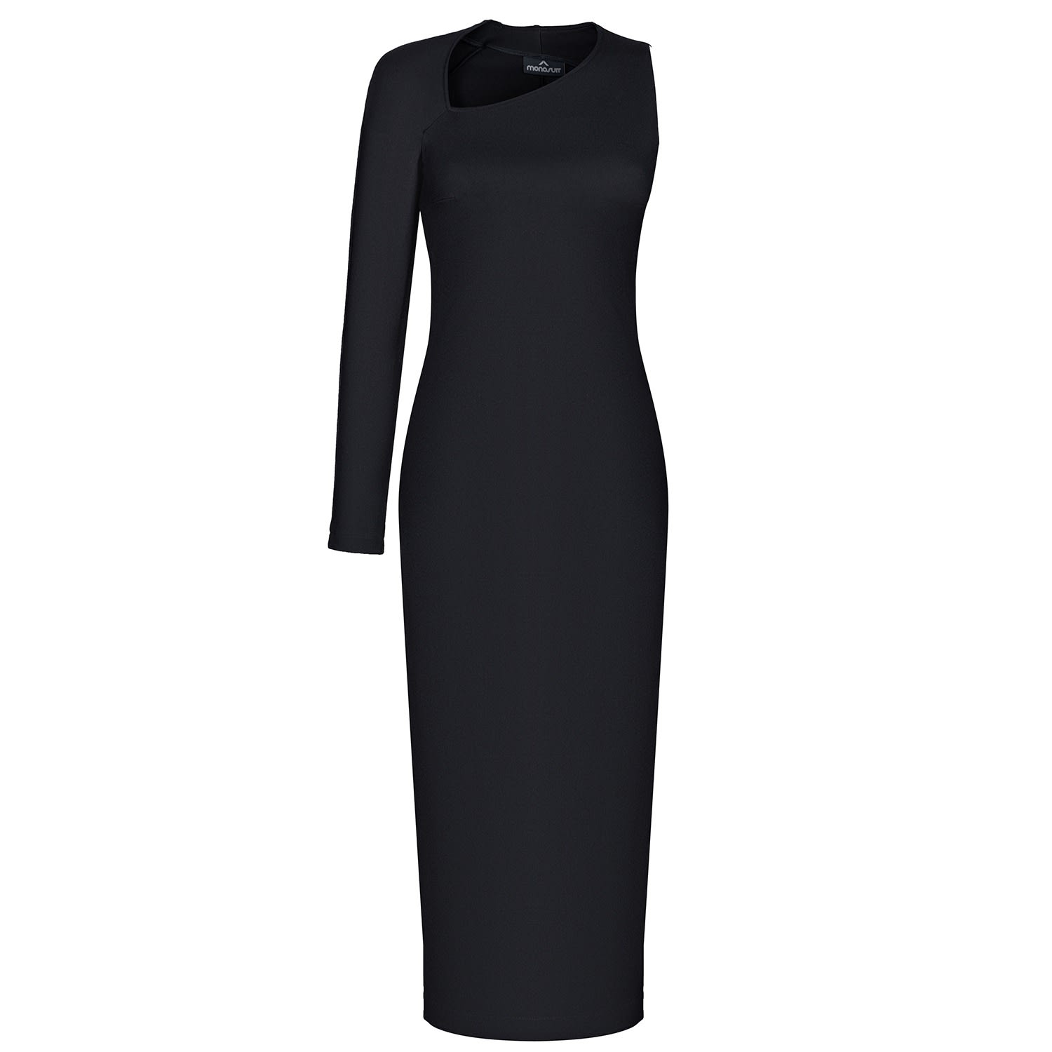 Women’s Dress Asymmetric - Black Medium Monosuit