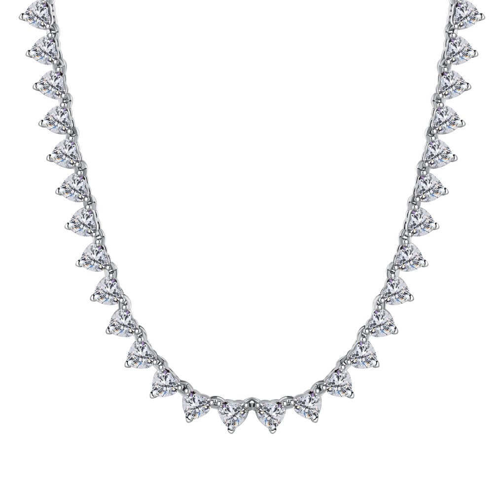 Viviana Halil Women's Gold The Mon Amour Premium Zirconia Necklace In Sterling Silver