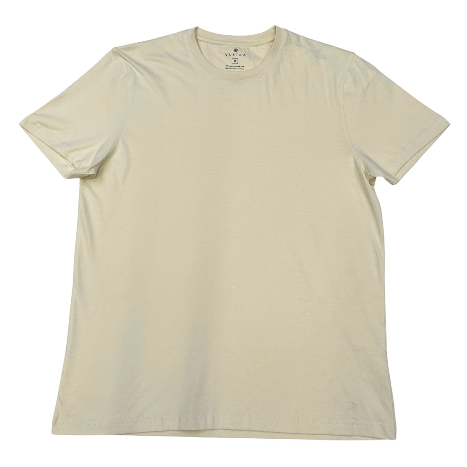 Vustra Men's Neutrals Eggnog Short Sleeve T-shirt In Green