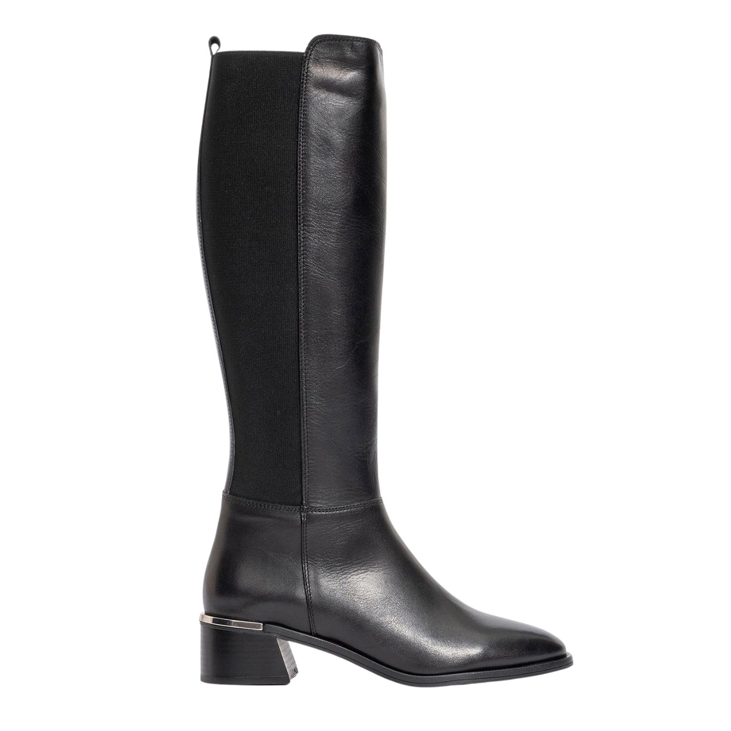 Forever & Always Shoes Rochos Leather Boot In Black
