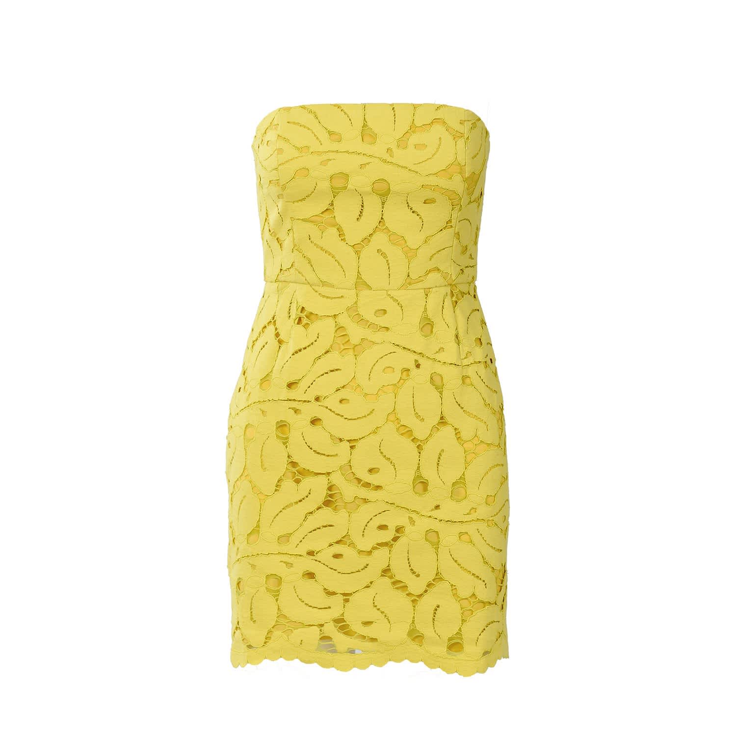 Forever Young The Label Callie Mini Dress - Yellow