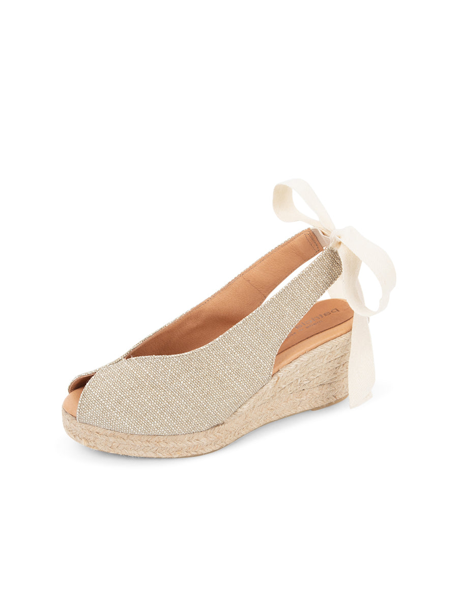 Women’s Neutrals Dolce Slingback Espadrille 5 Uk Patricia Green