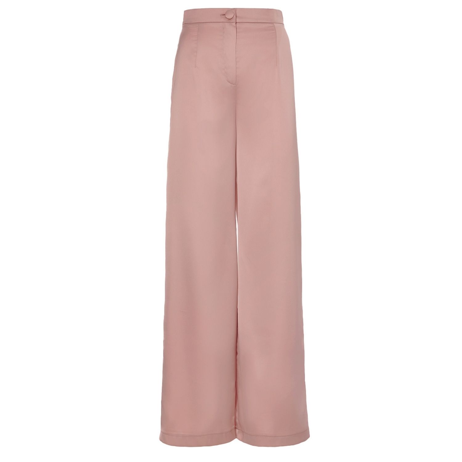Bluzat Women's Pink / Purple Bronze Straight Trousers In Pink/purple