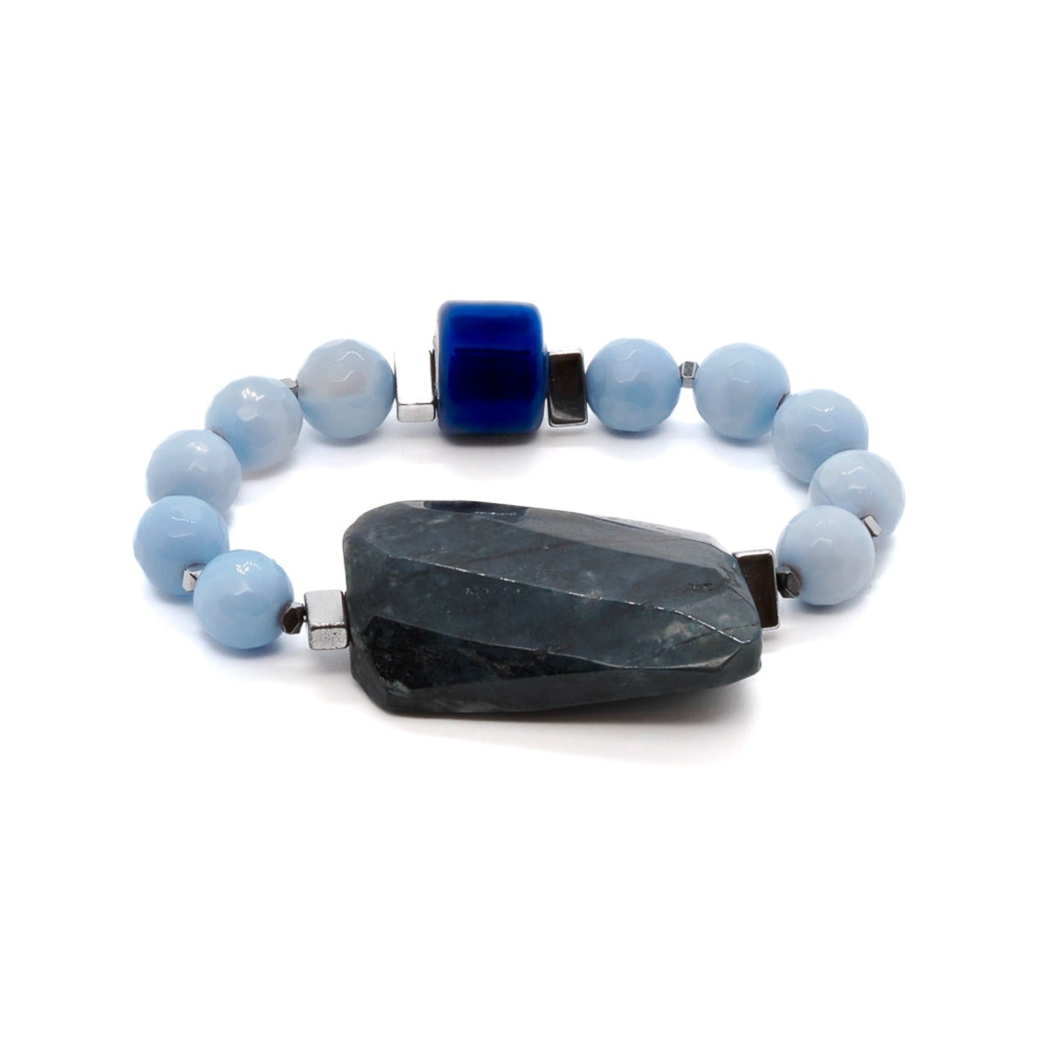 Women’s Blue / Silver Blue Sky Bracelet Ebru Jewelry