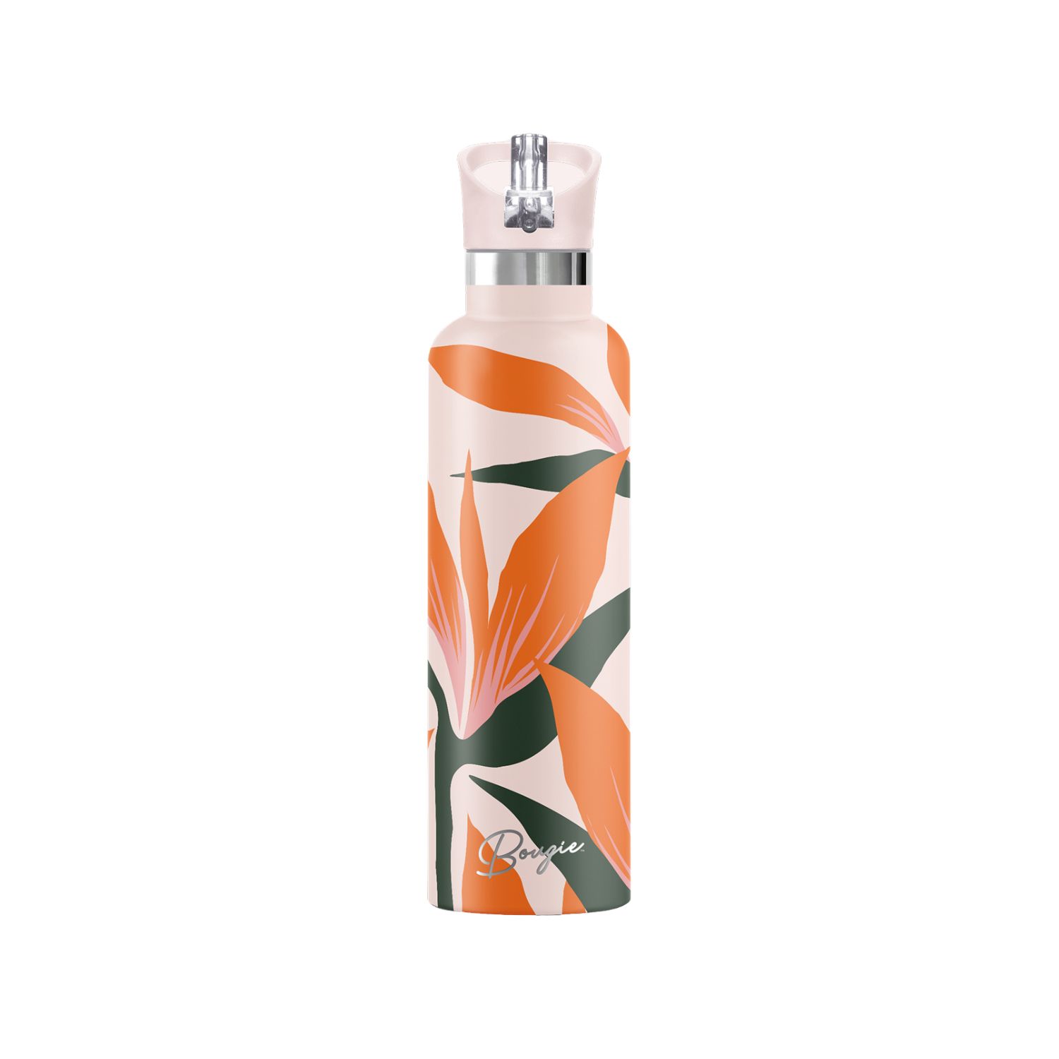 My Bougie Bottle Pink / Purple / Yellow Pua Manu Paradise Flower Insulated Water Bottle