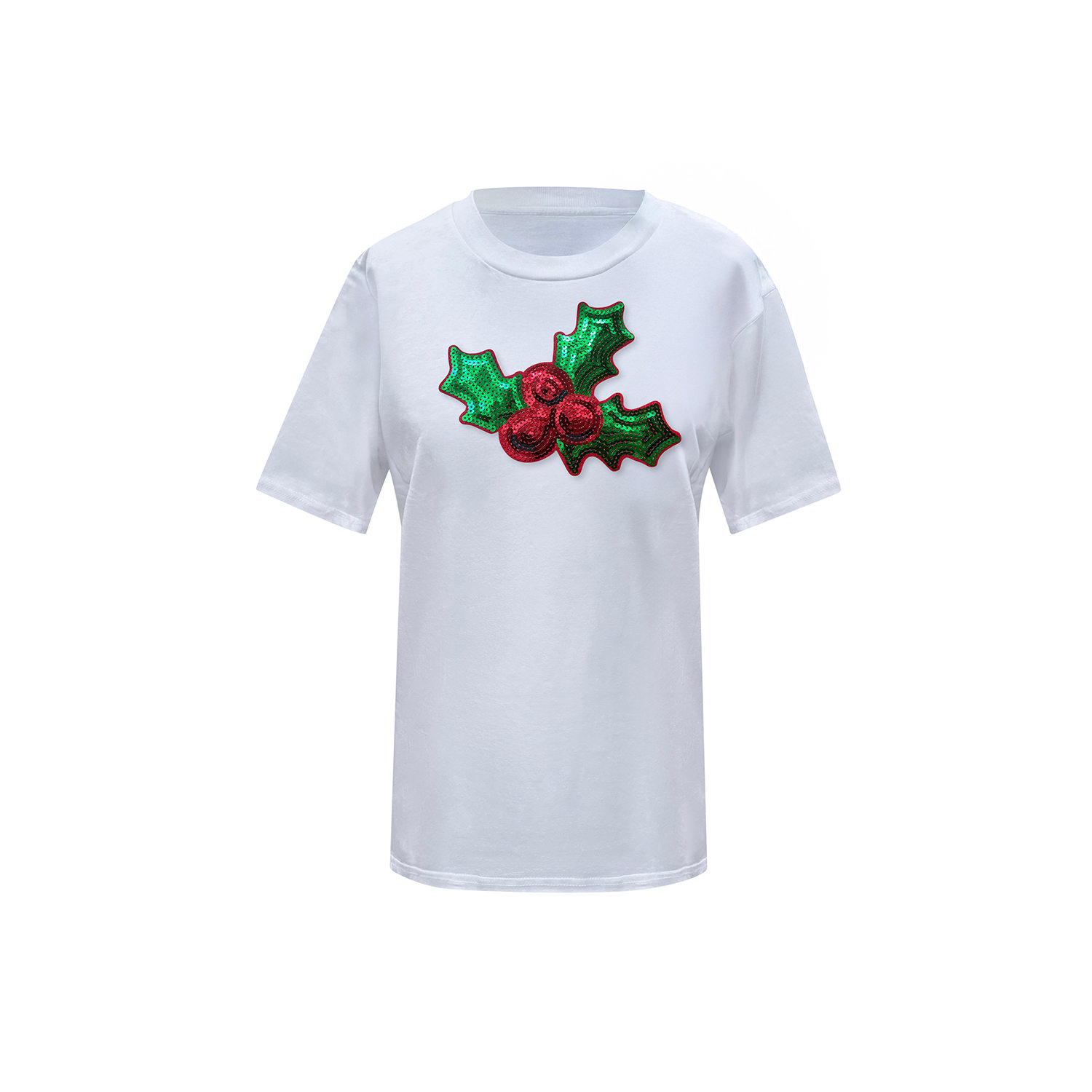 Toma Women's Christmas White T-shirt In White
