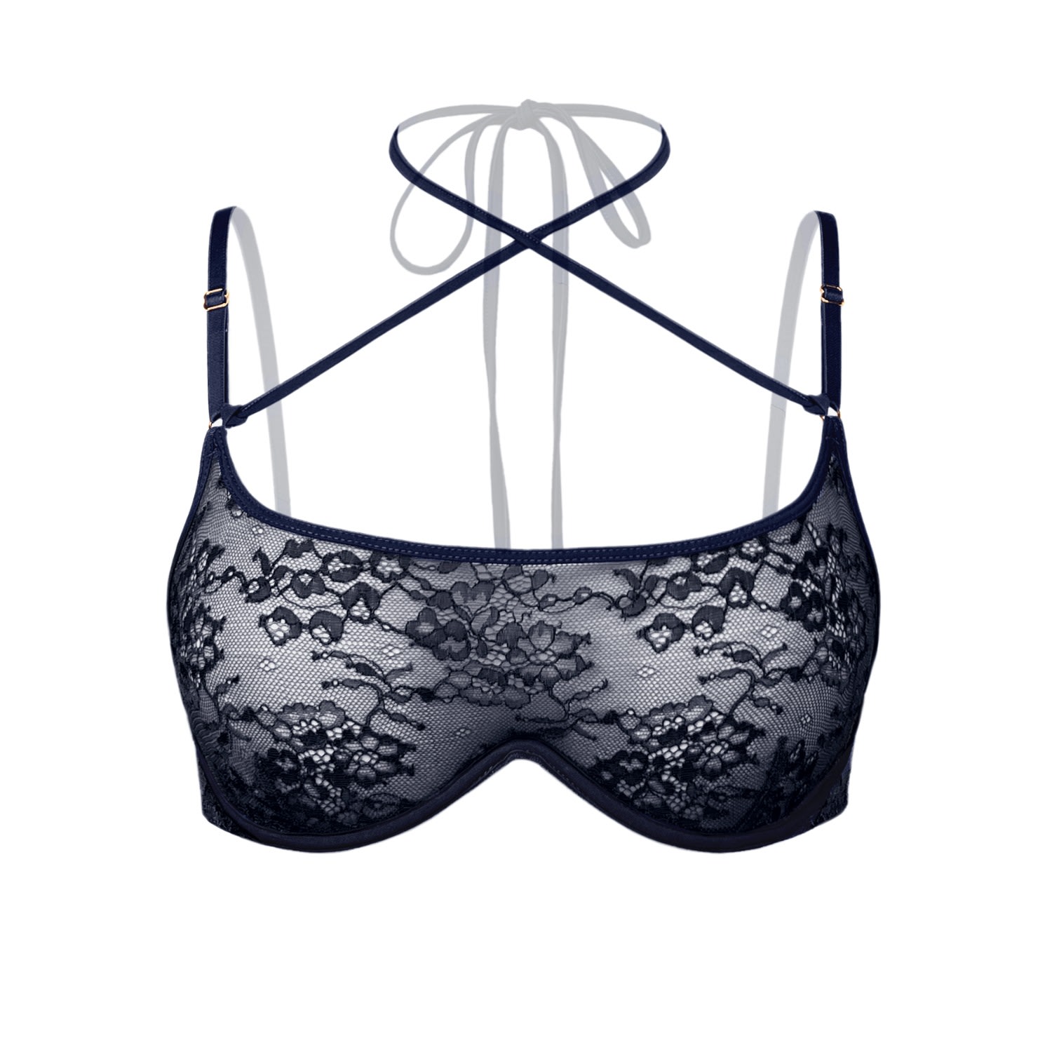 Monique Morin Lingerie Women's Rush Wired Bra Black In Black