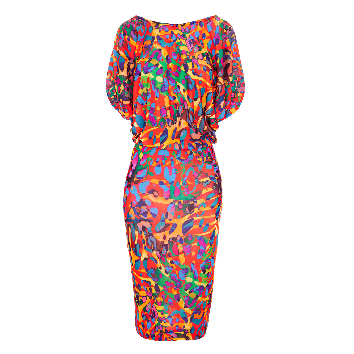Roserry Women's Paris Midi Dress In Gaudi Print