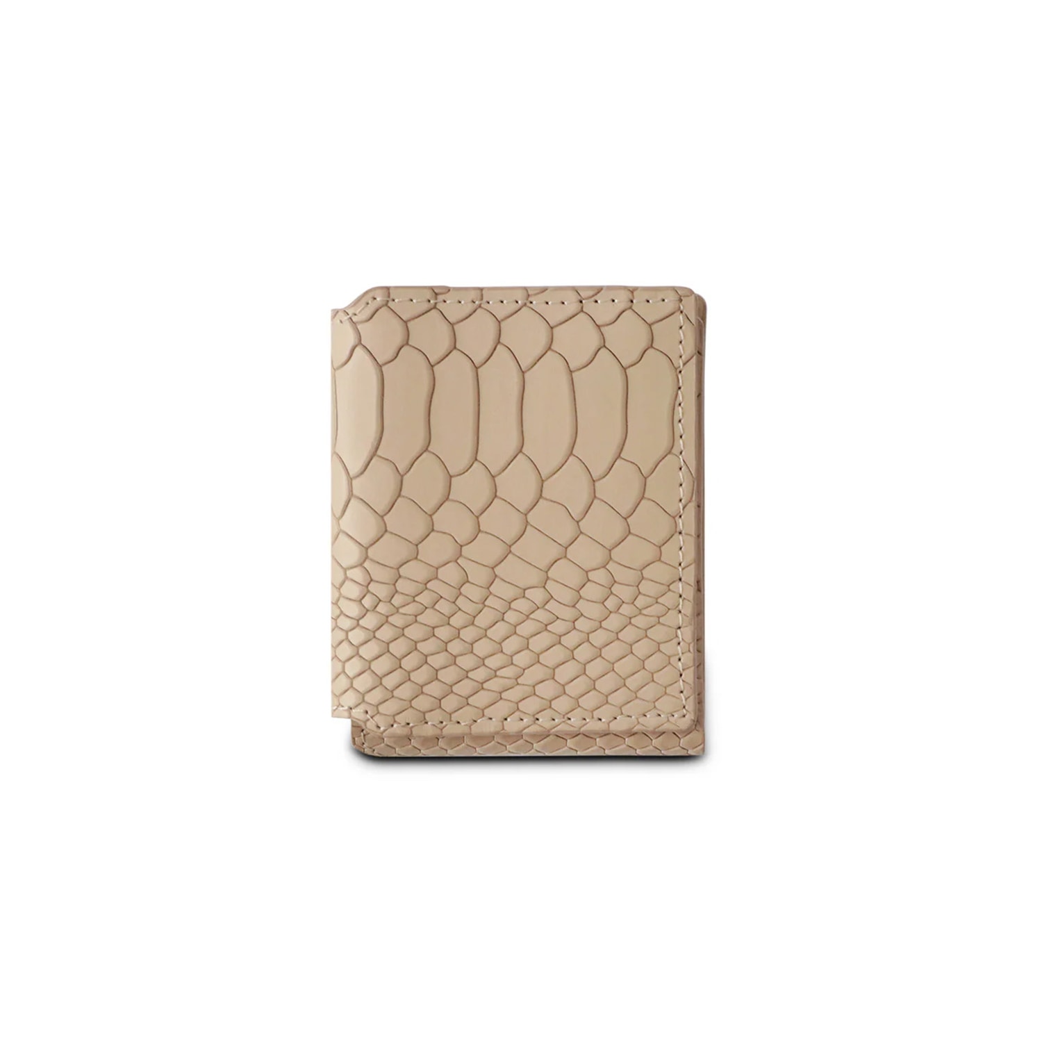 Nappa Dori Men's Neutrals Quinn Fold Wallet - Clay Croco
