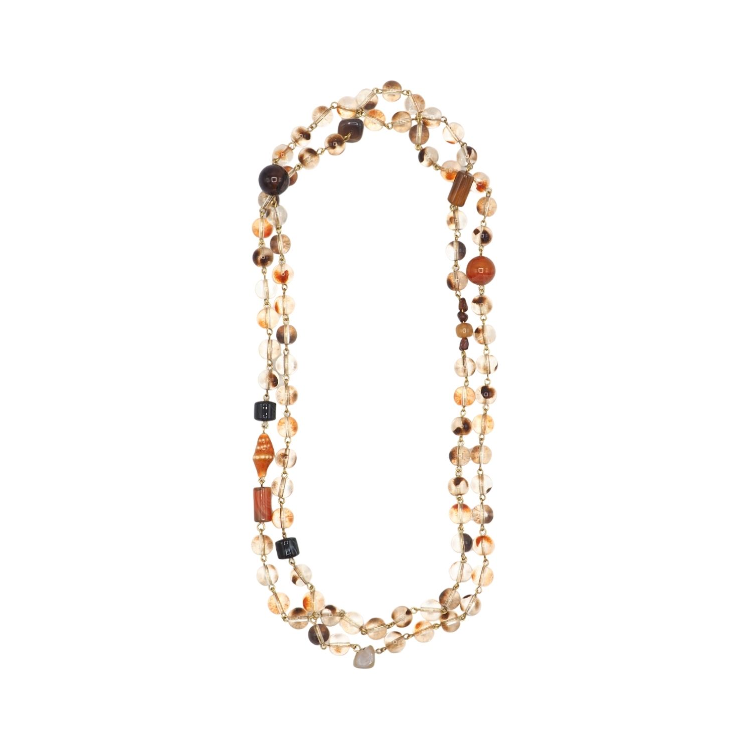 Sita Nevado Women's Berlinde Necklace - Brown In Brown