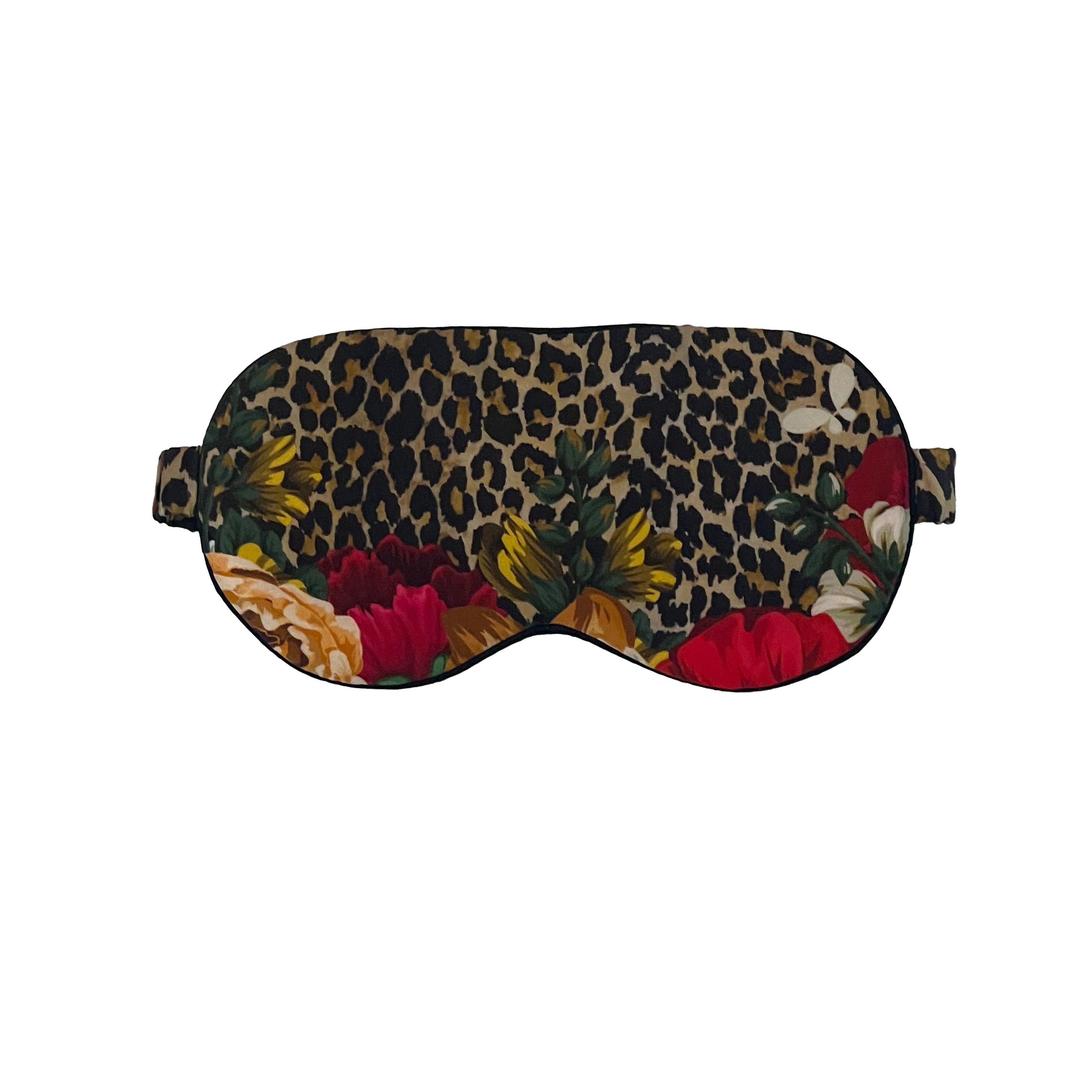 Henelle Women's Neutrals Wild Silk Sleep Mask In Black