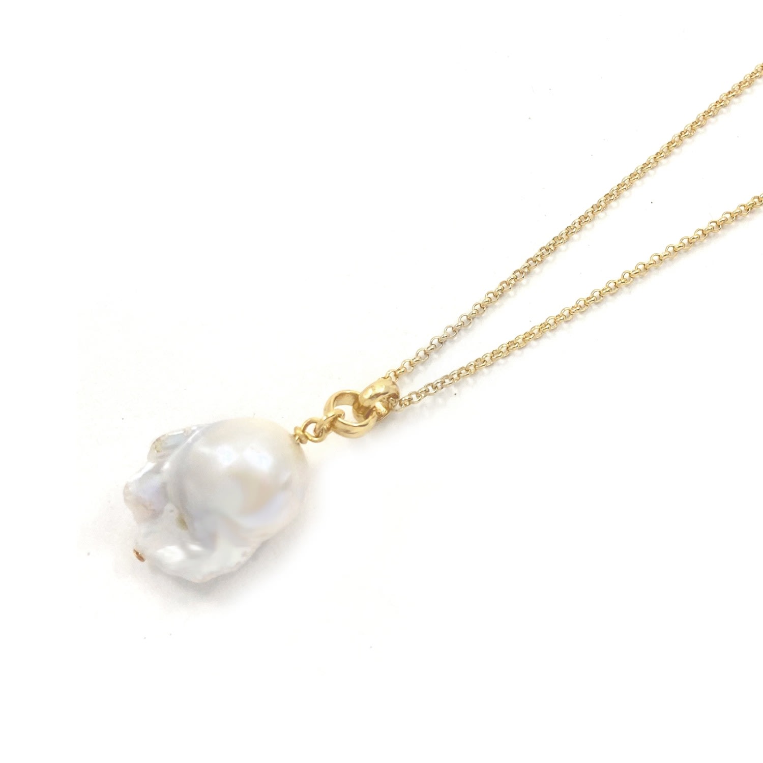 Biko Women's Barroco Pearl Pendant Gold In Gold