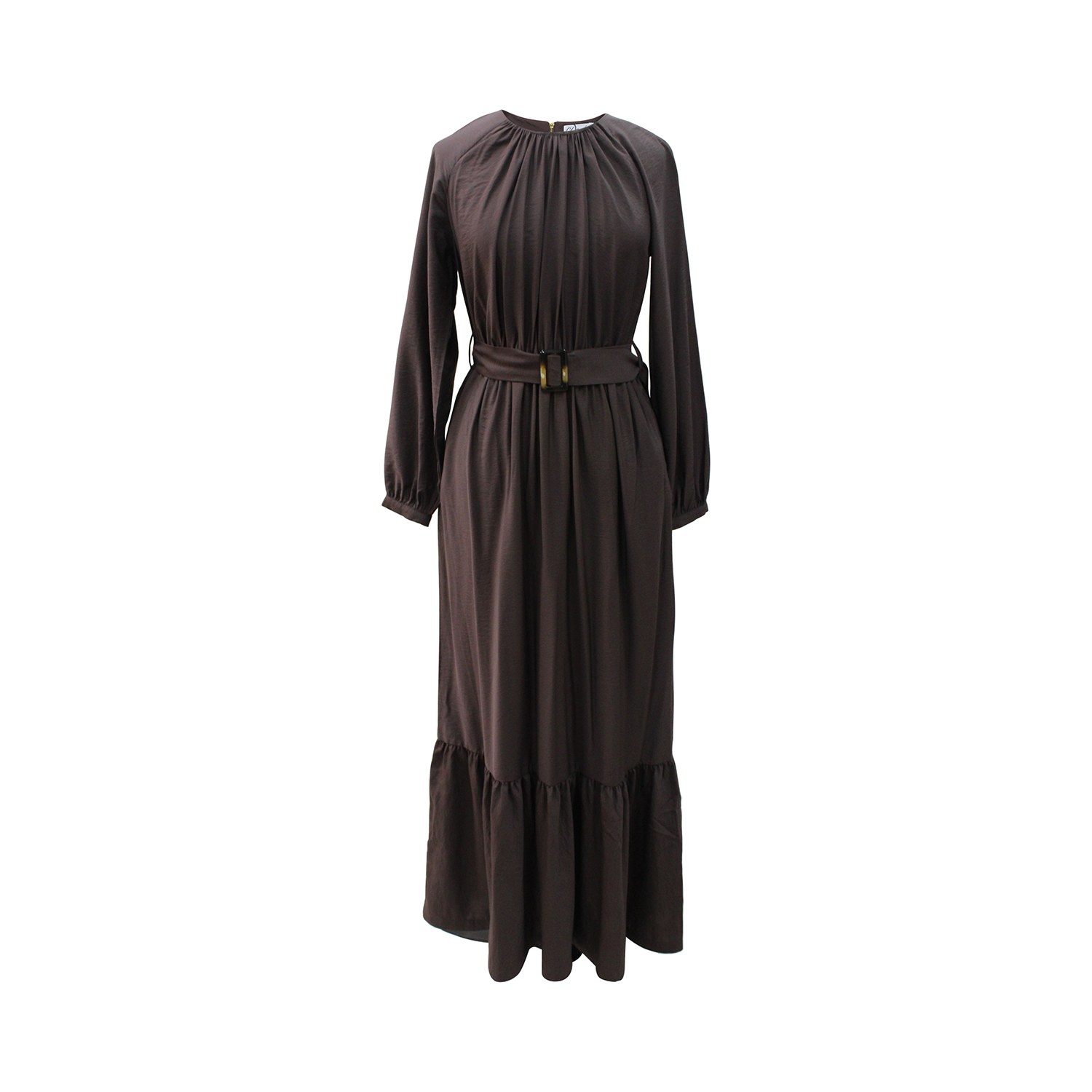 Closet London Women's  Chocolate Brown A-line Maxi Dress In Brown