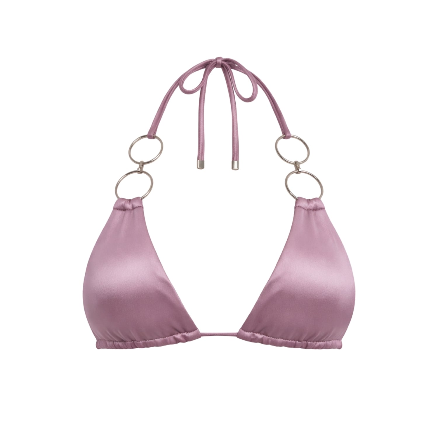 Women's Purple Linnea In Lavender Bikini Top | Small | Ivy Swimwear