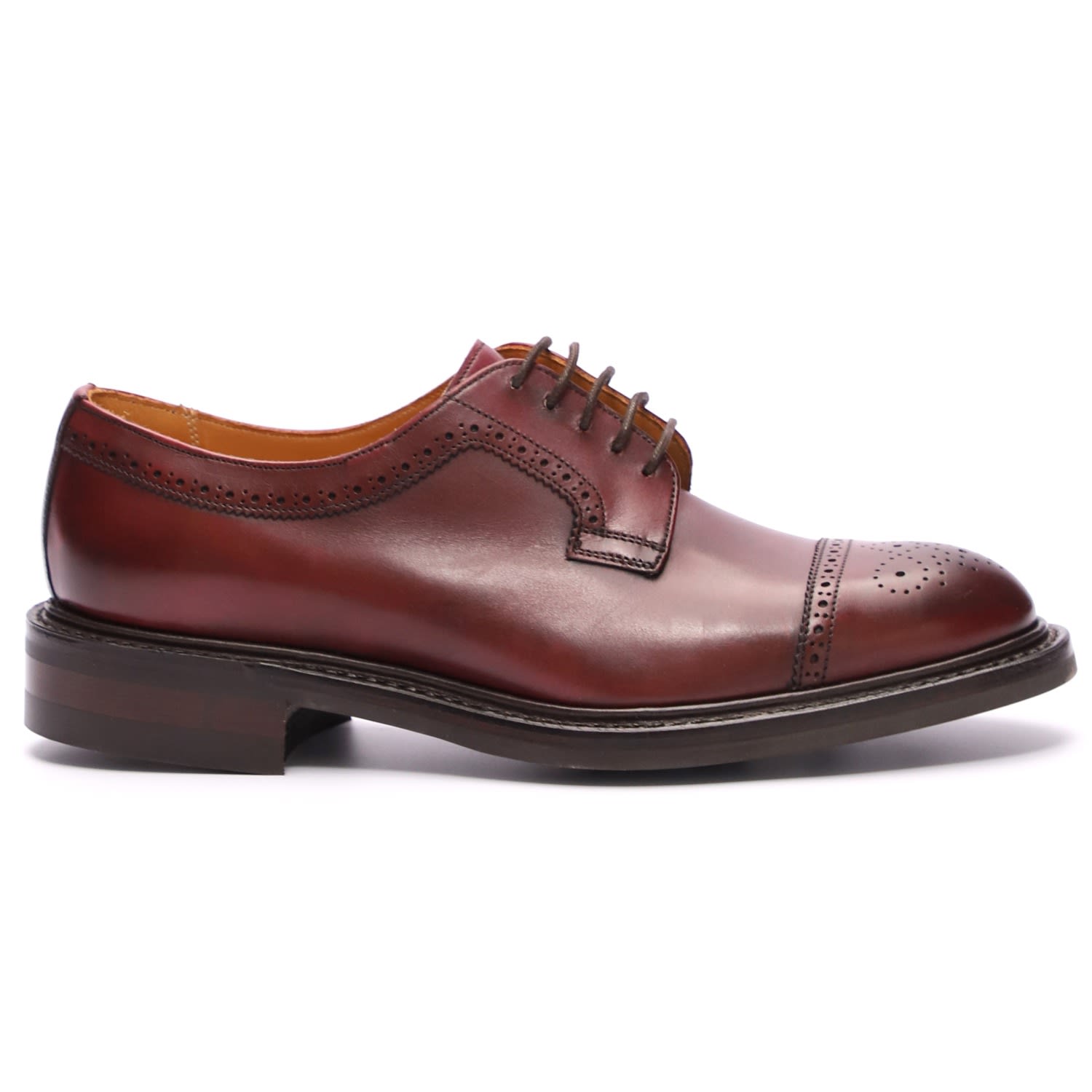 Women’s Red Sophie Derby Shoes - Burgundy 4.5 Uk Macian