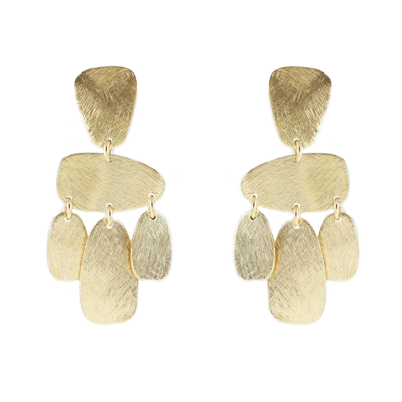 Marcia Moran Women's Gold Mira Earrings