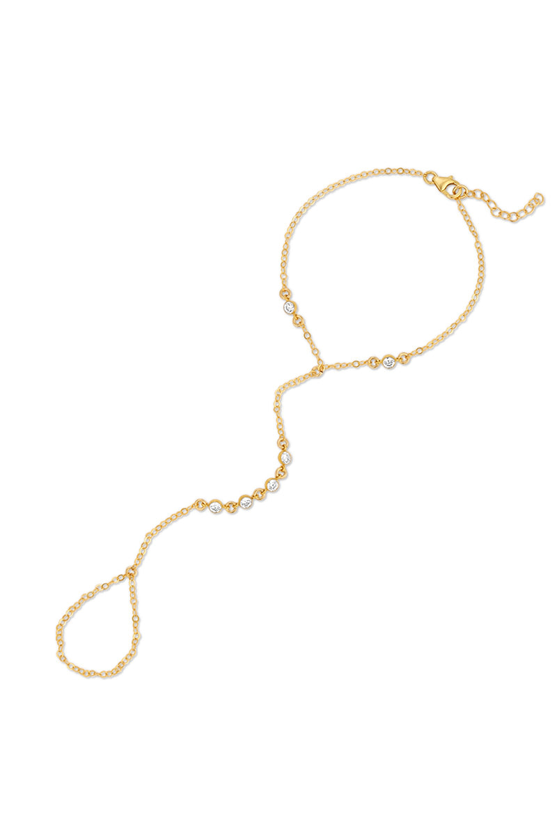 Women’s Gold Daniela Hand Chain Naiia