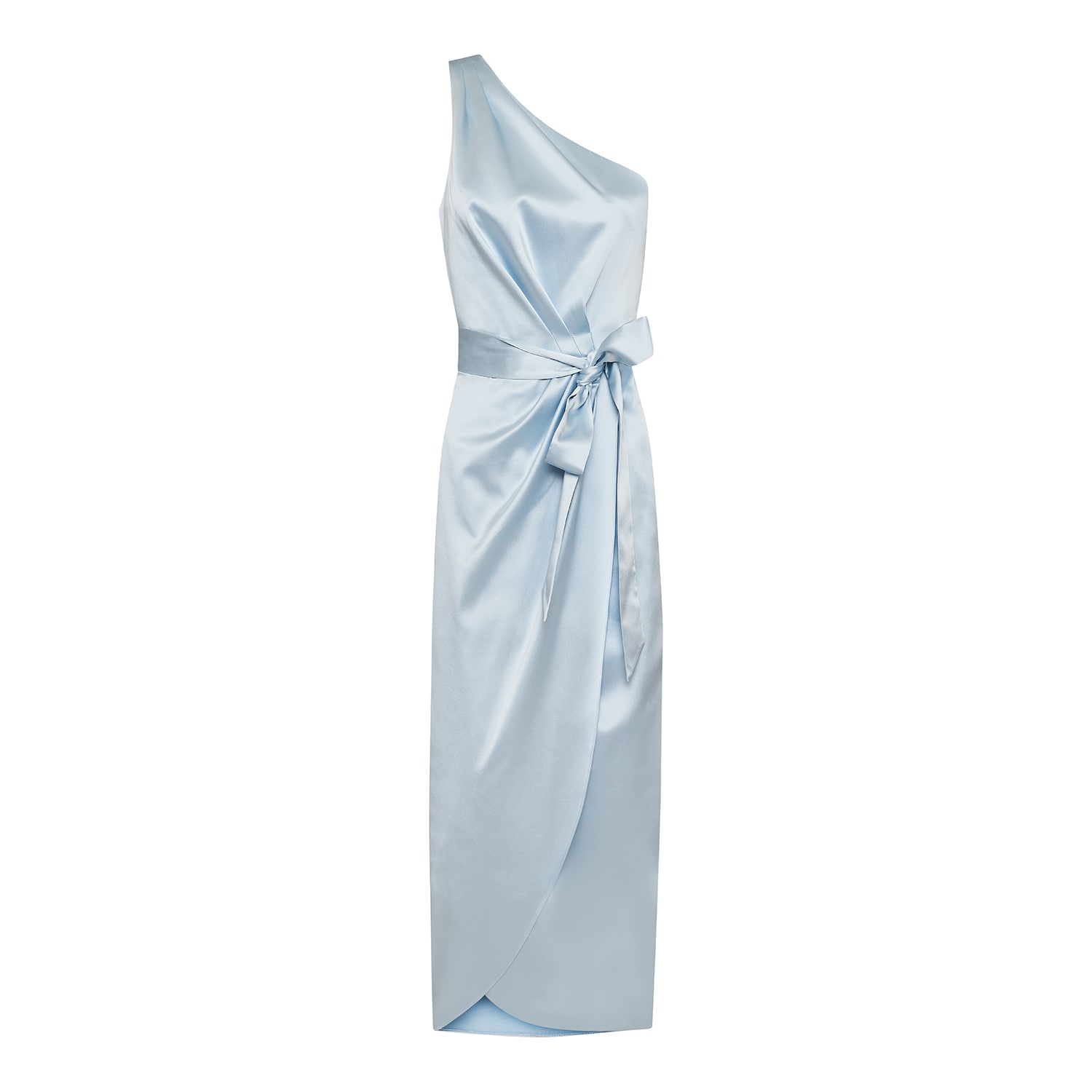 Avenue 8 Women's One Shoulder Bodycon Dress - Baby Blue