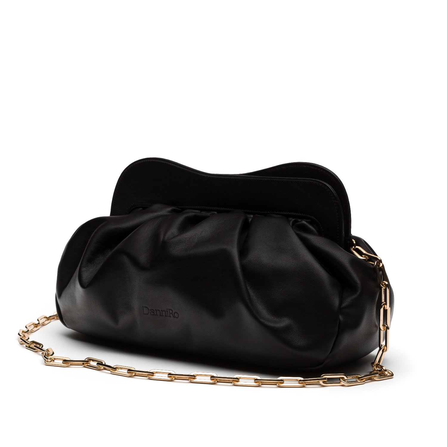 Women's Lisbon Large Clutch - Black | Danni Ro