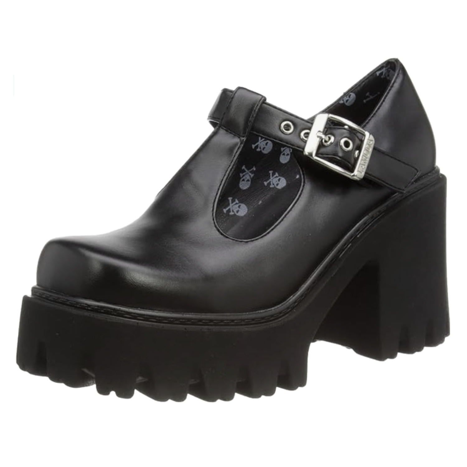 Lamoda Women's Black My Style Chunky Mary Jane Shoes