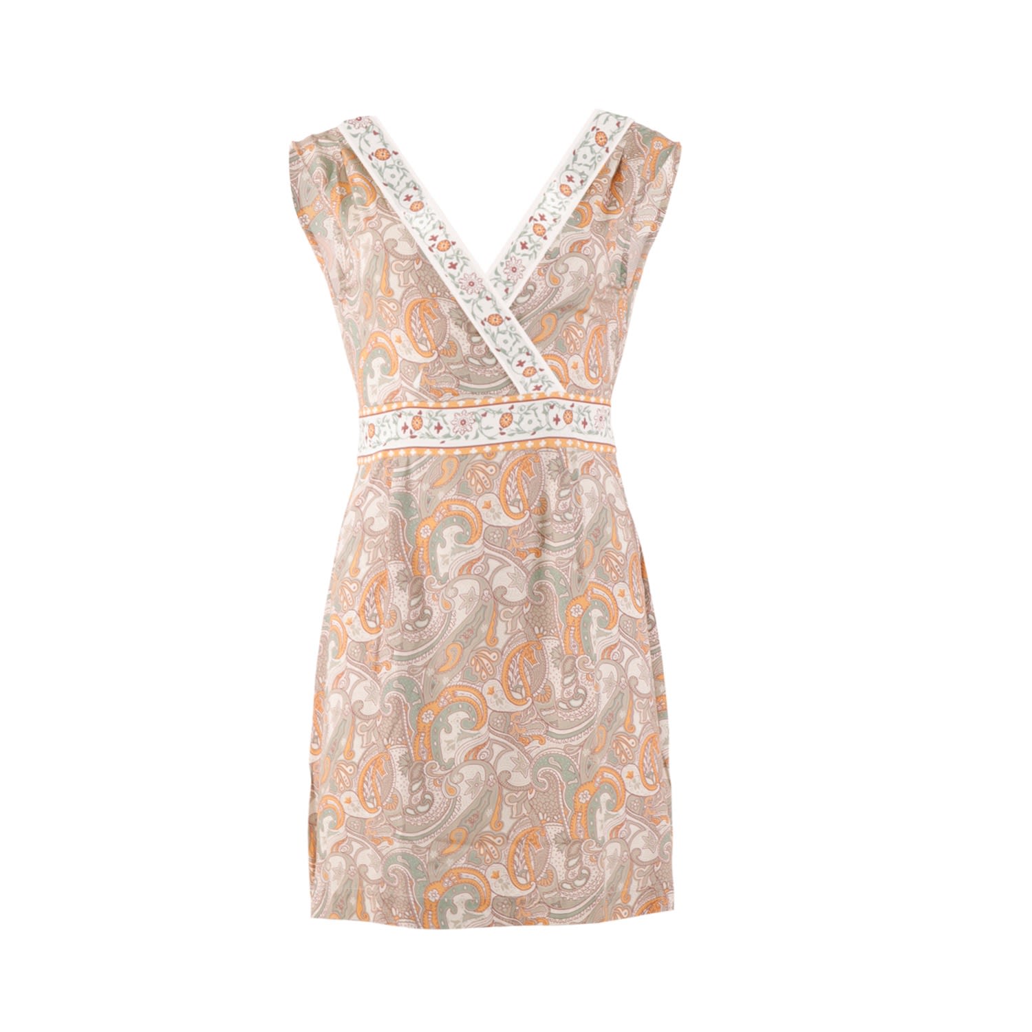 Morrato Bali Women's Neutrals Jewel Mini Dress Daviana Beige In Beige