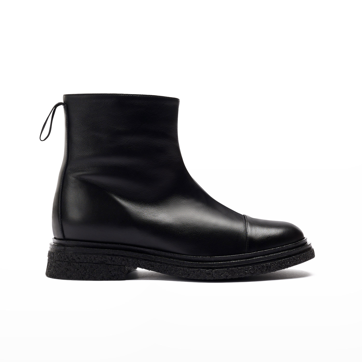Naguisa Women's Puno Black Ankle Boot In Black
