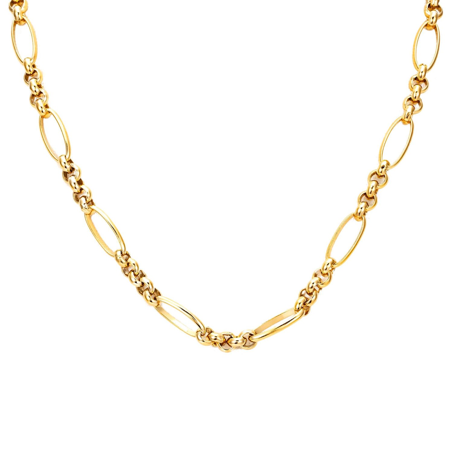 Women’s 22Ct Gold Vermeil Chunky Link Chain Seol + Gold