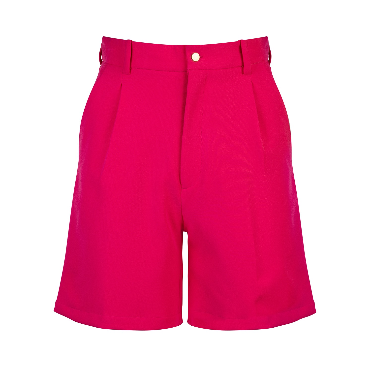 Rosa Tailored Pink Shorts by Aarabhi London