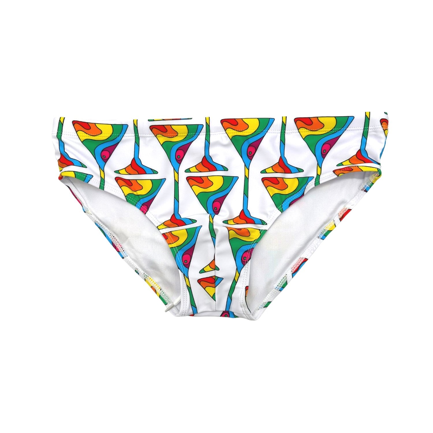 Rainbow Martini Men’s Smugglers Medium Julia Clancey