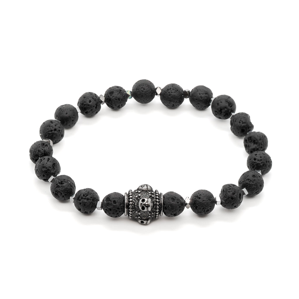 Men’s Black Balance Bracelet - Black Ebru Jewelry