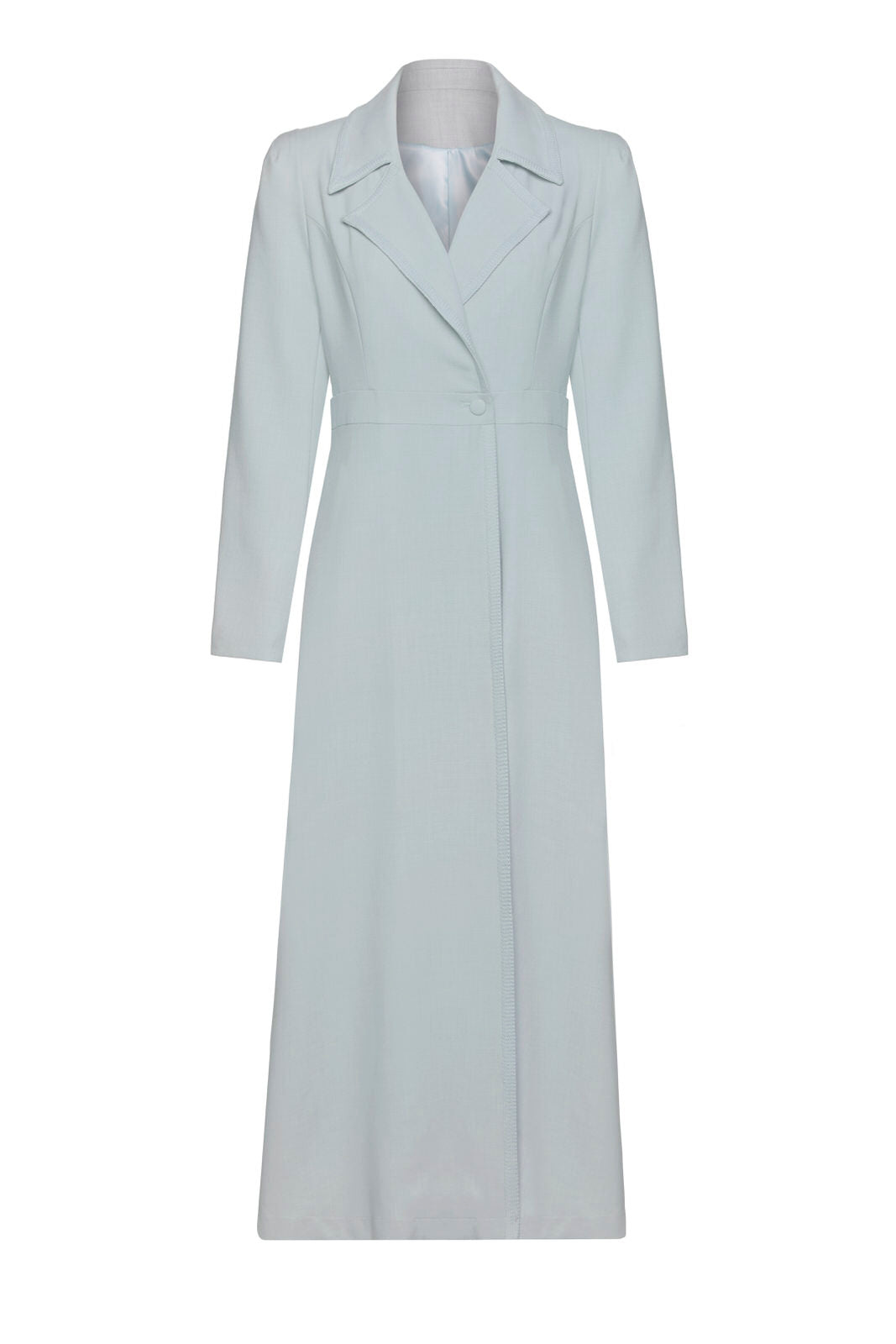 Guinea Women's Pale Blue Dress Coat In Blue