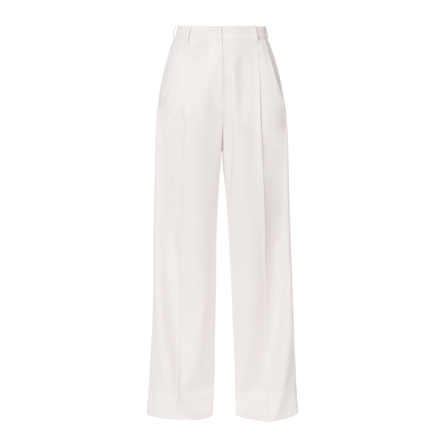 Aggi By Halewski Pants Gwen Aesthetic White In White