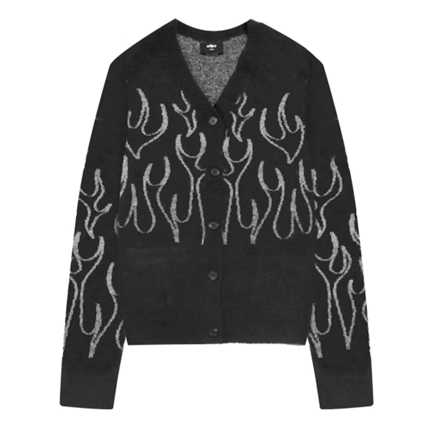 Women’s Flame Cardigan - Oversized - Black Small OTHER UK