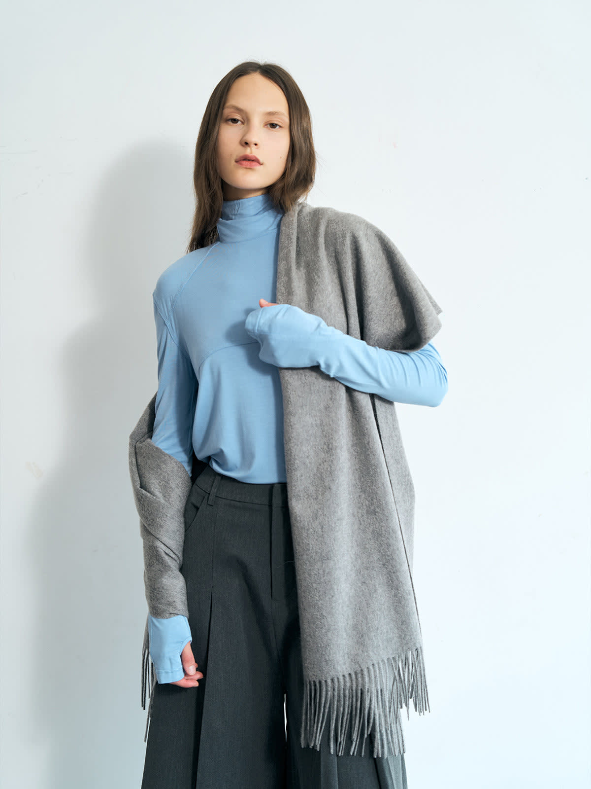 最新 the-big-shawl-oversized- 小物