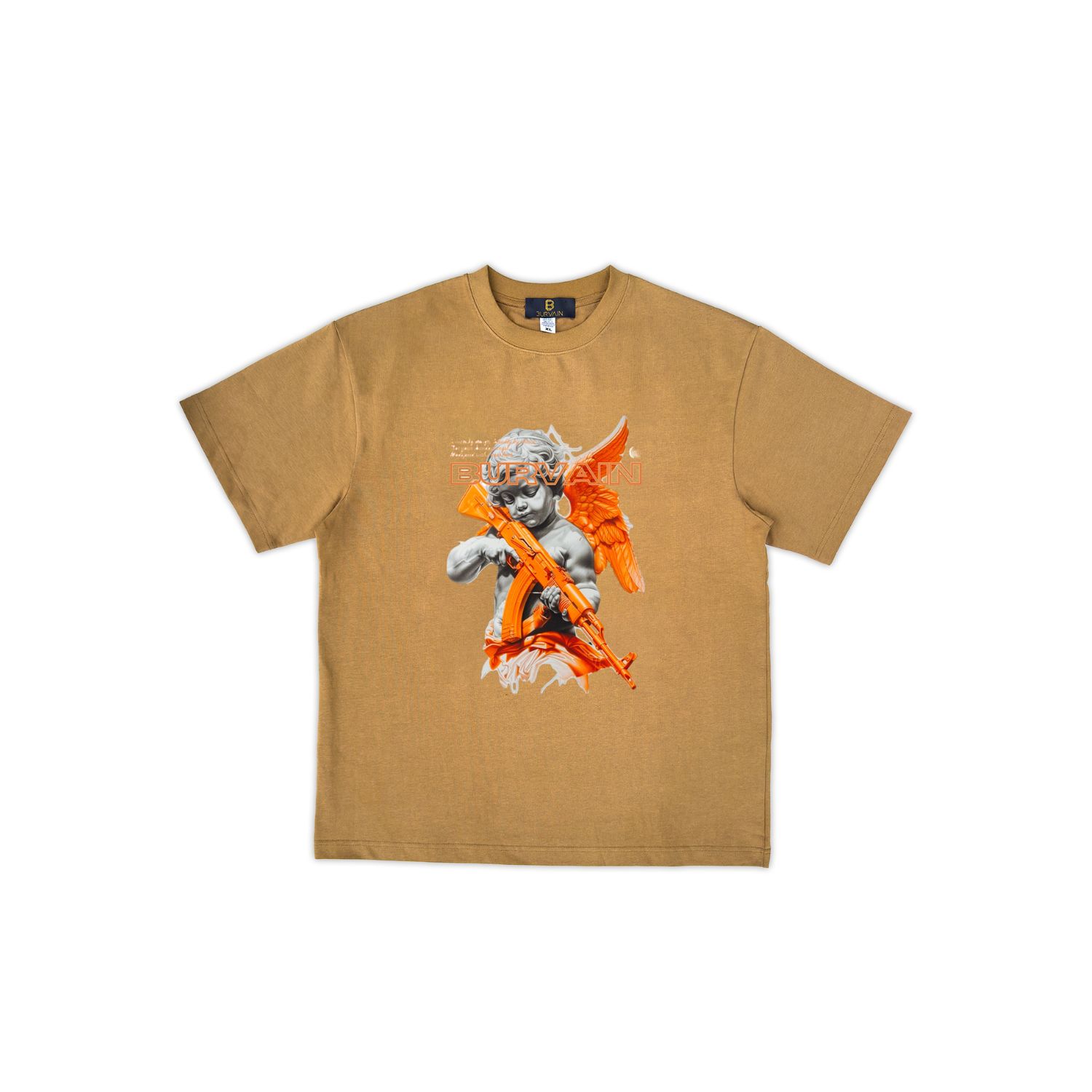 Burvain Men's  Browndune Tee