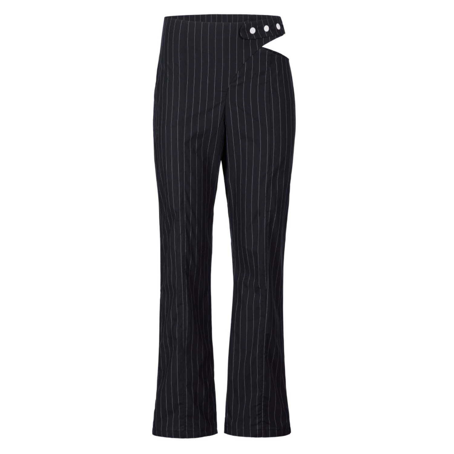 Belkys Studio Women's Blue Sookie Buckle Trouser In Blue