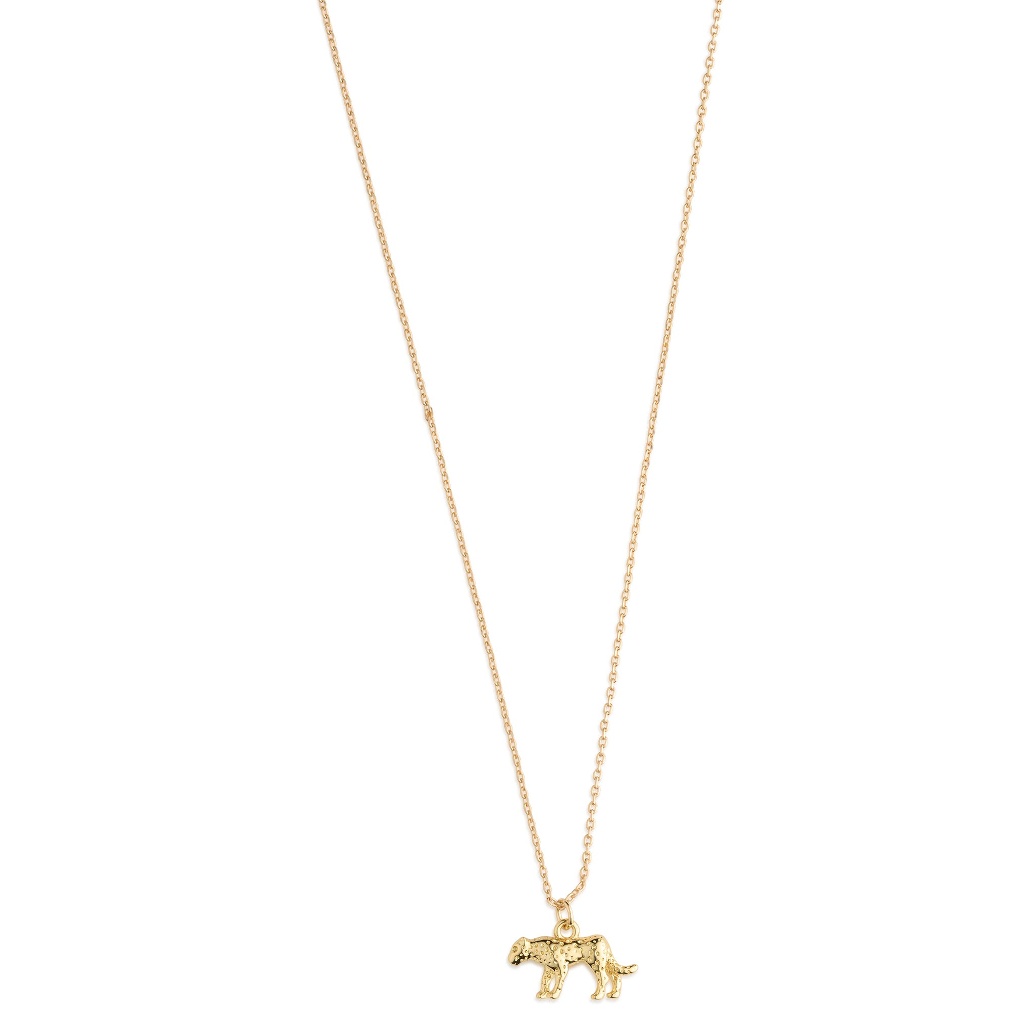 Timi Of Sweden Women's Quinn - Leopard Charm Dangling Necklace Gold In Gold