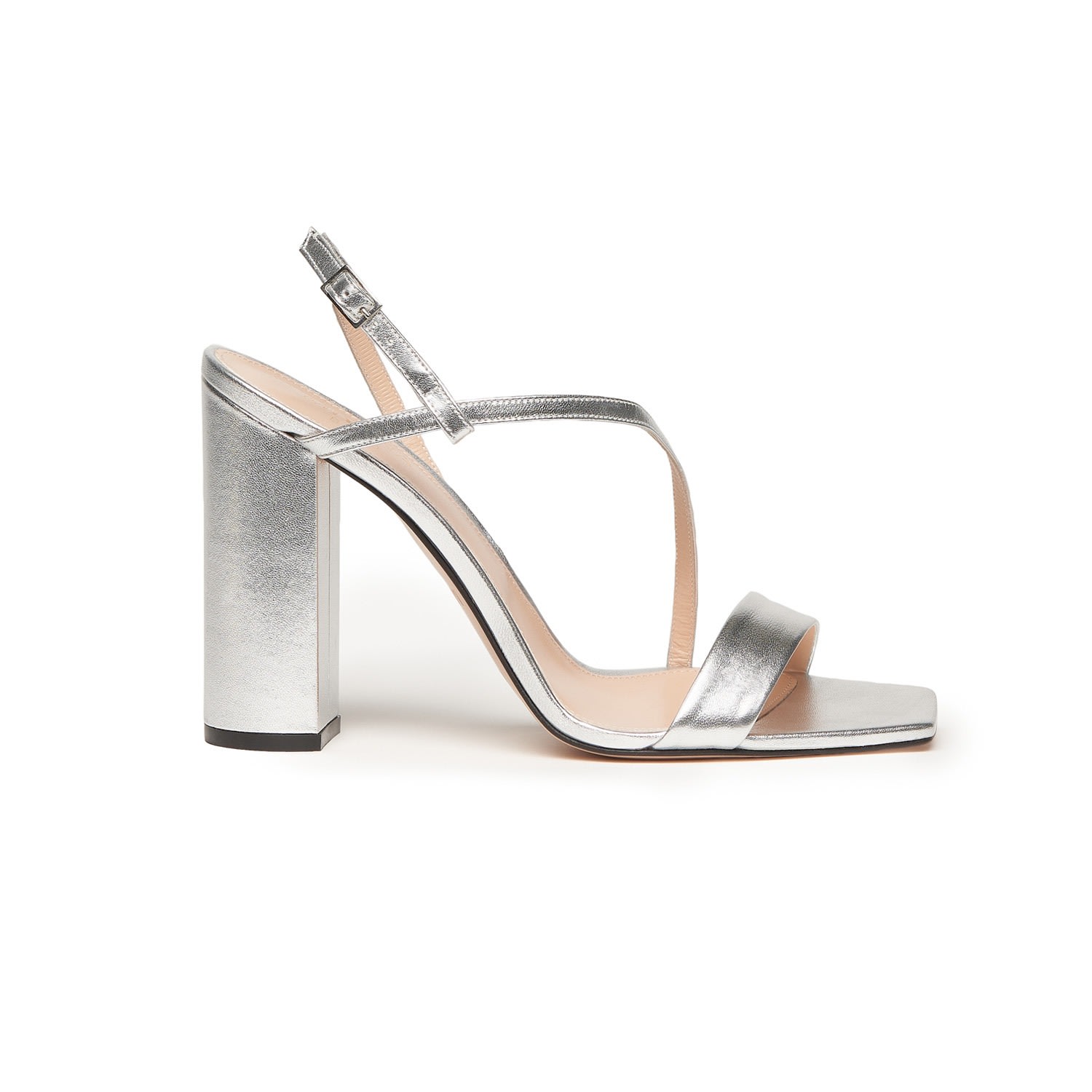 Miyana Berlin Women's Kaia Sandals In Silver In Gray