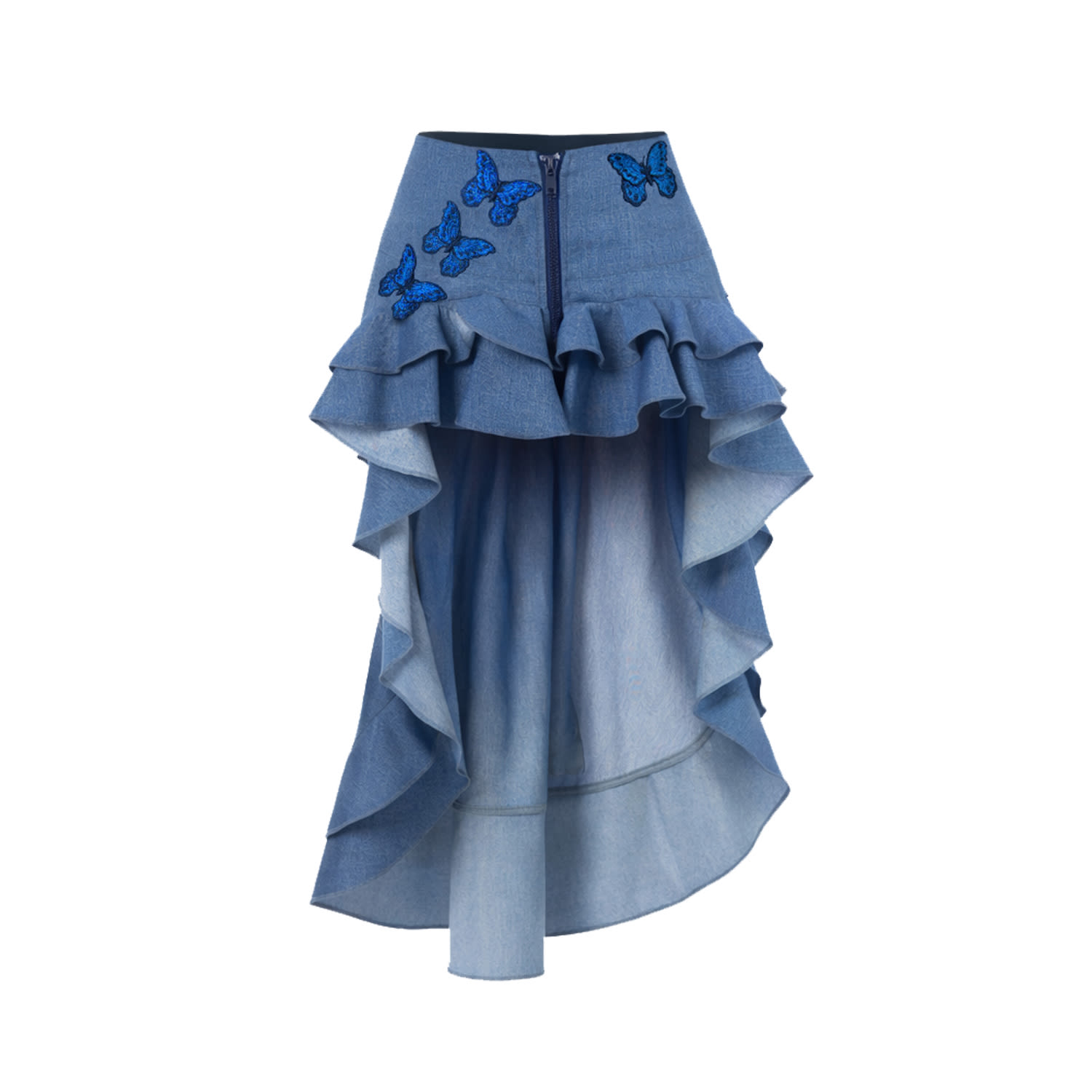 Women's Blue Princess High Low Skirt | Large | Maui X Lolita