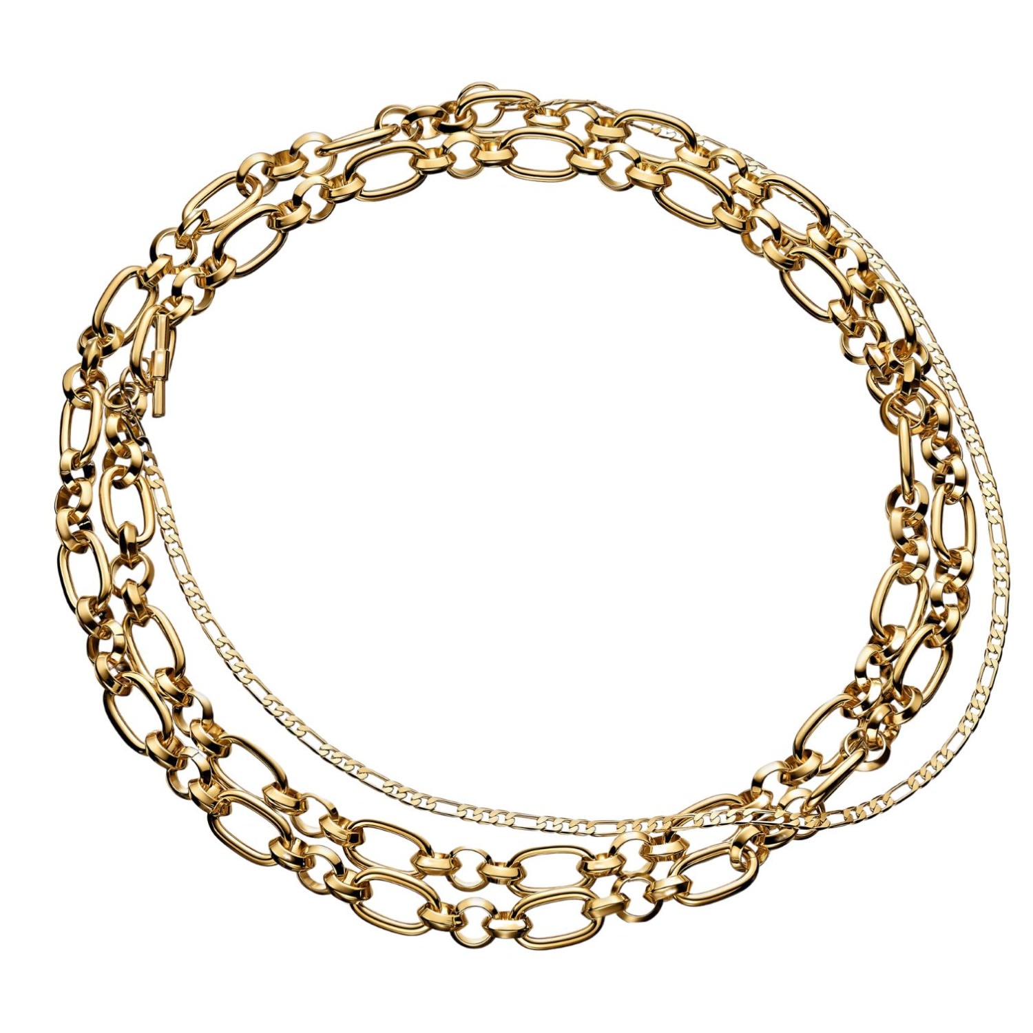 Tami&tami Women's Ten Sixty Four Studio Vintage Gold Belly Chain