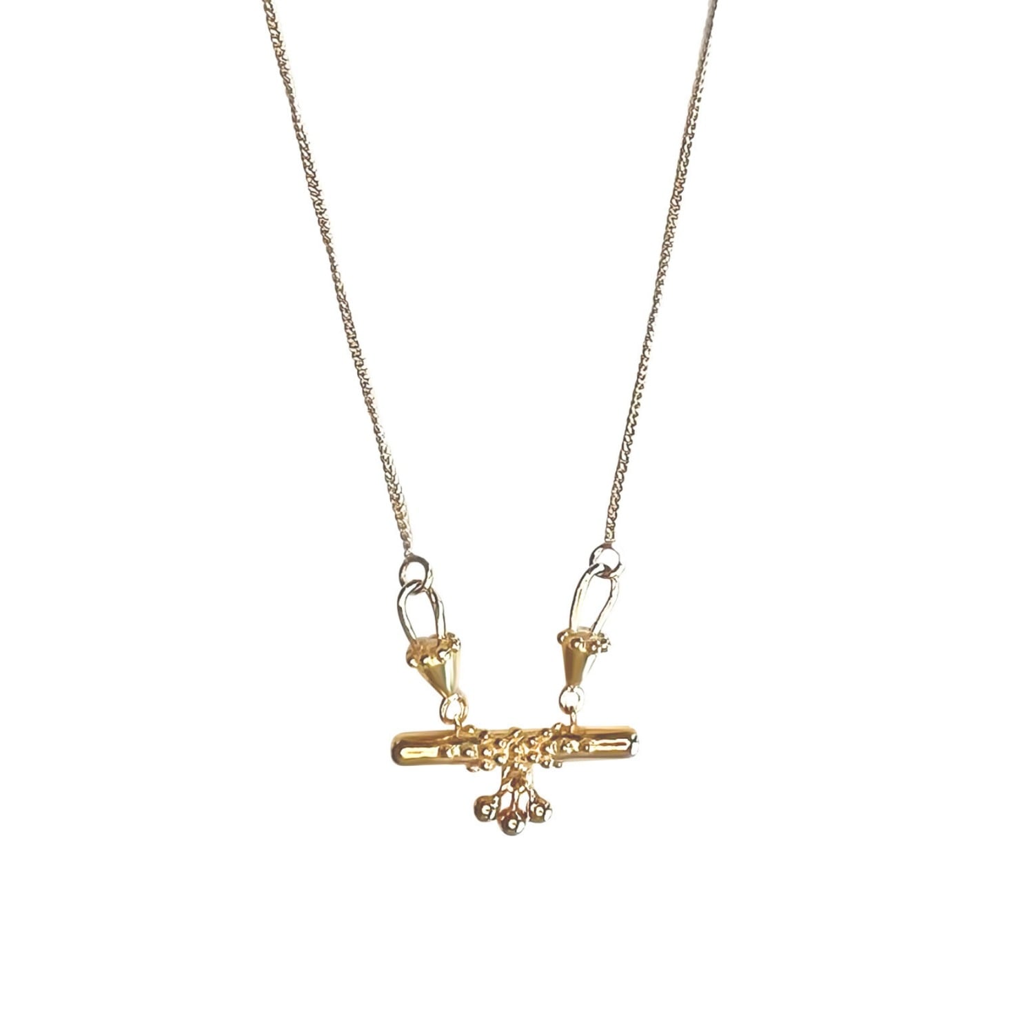 Rize Women's Bar Amulet Necklace - Gold Plated In Gold