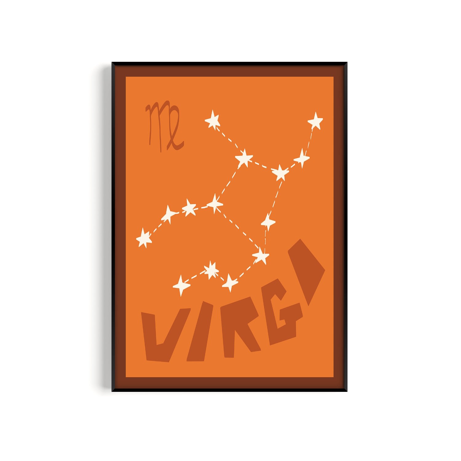 Natalie Cass Art Virgo Art Print - A2