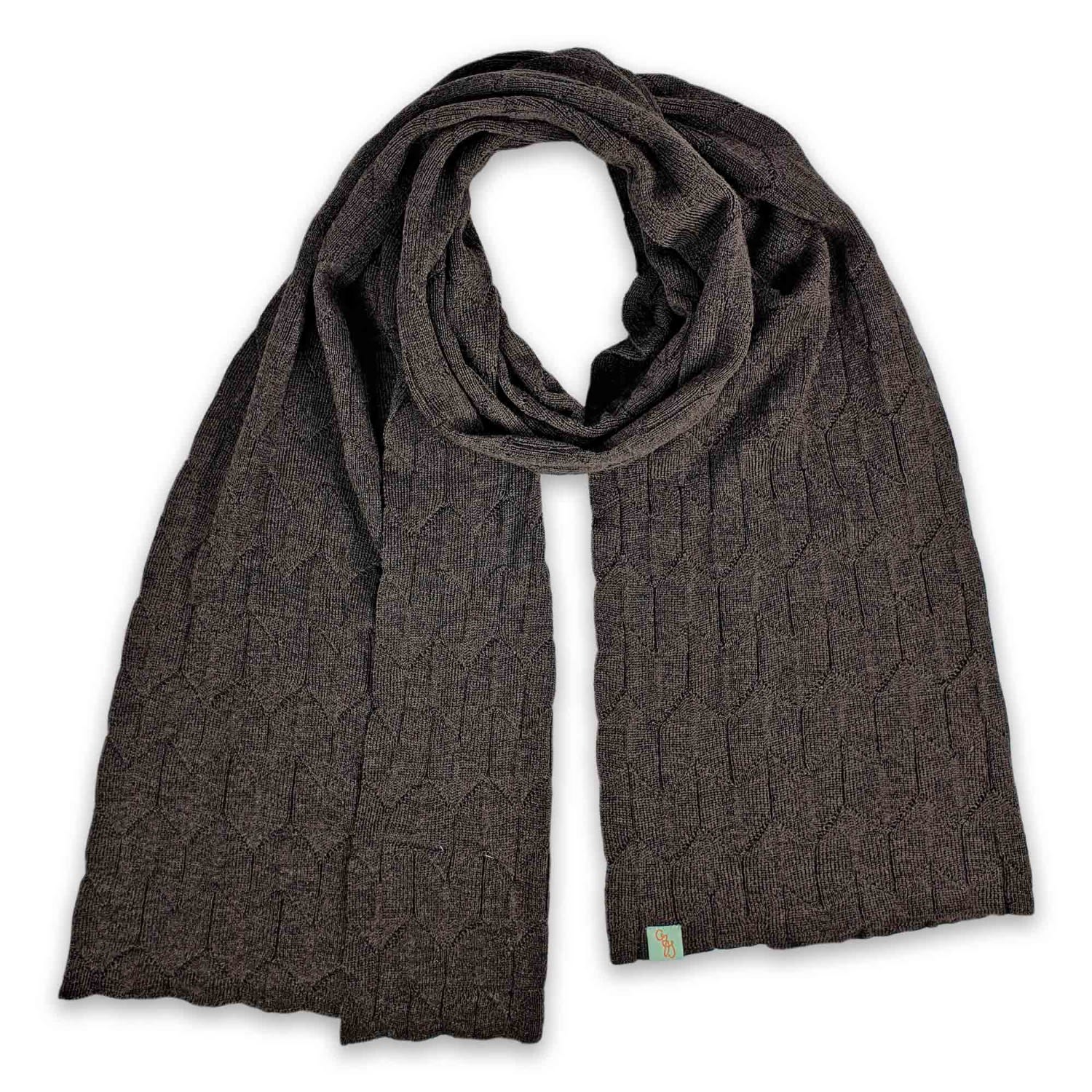 Women’s Scarves - Tulip Fields - Hickory Brown Otto & Spike