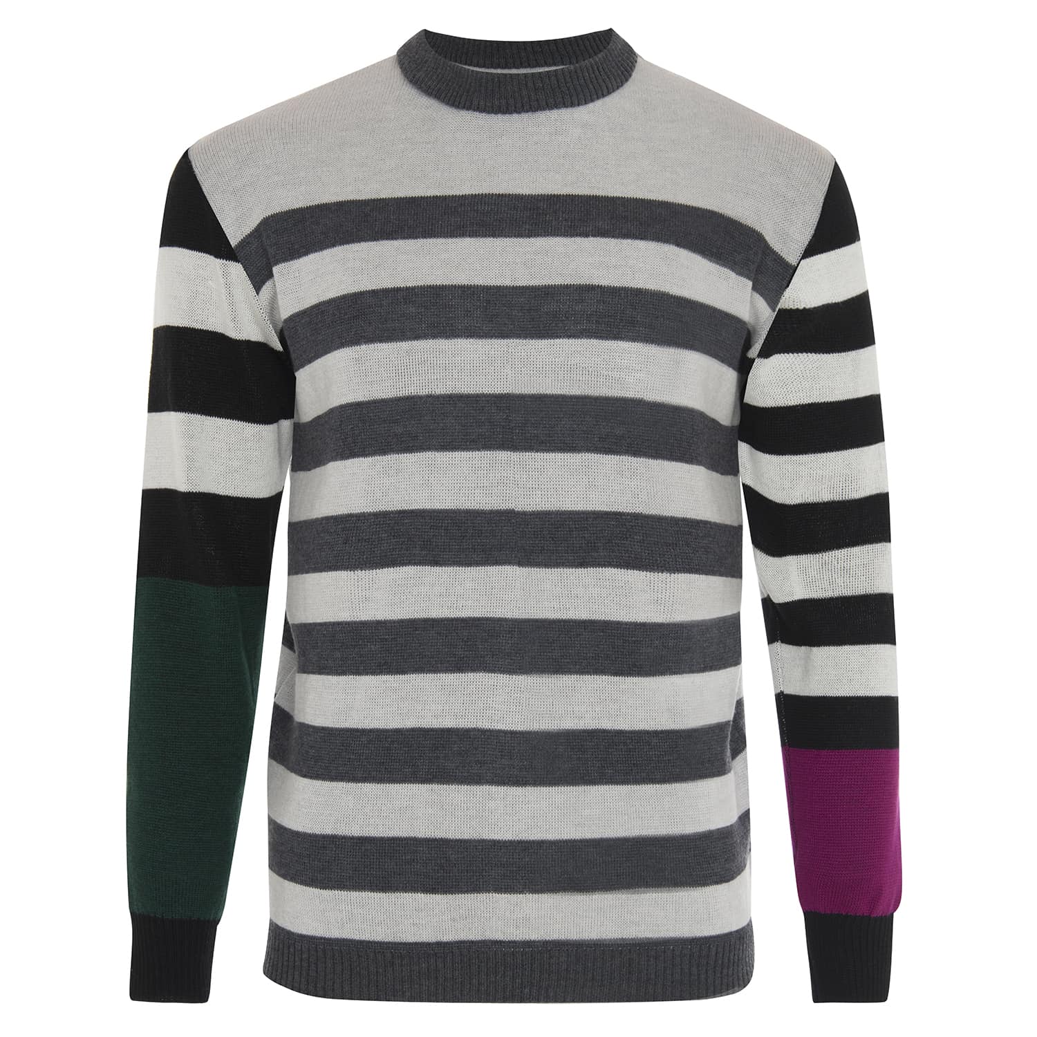 mens striped jumper