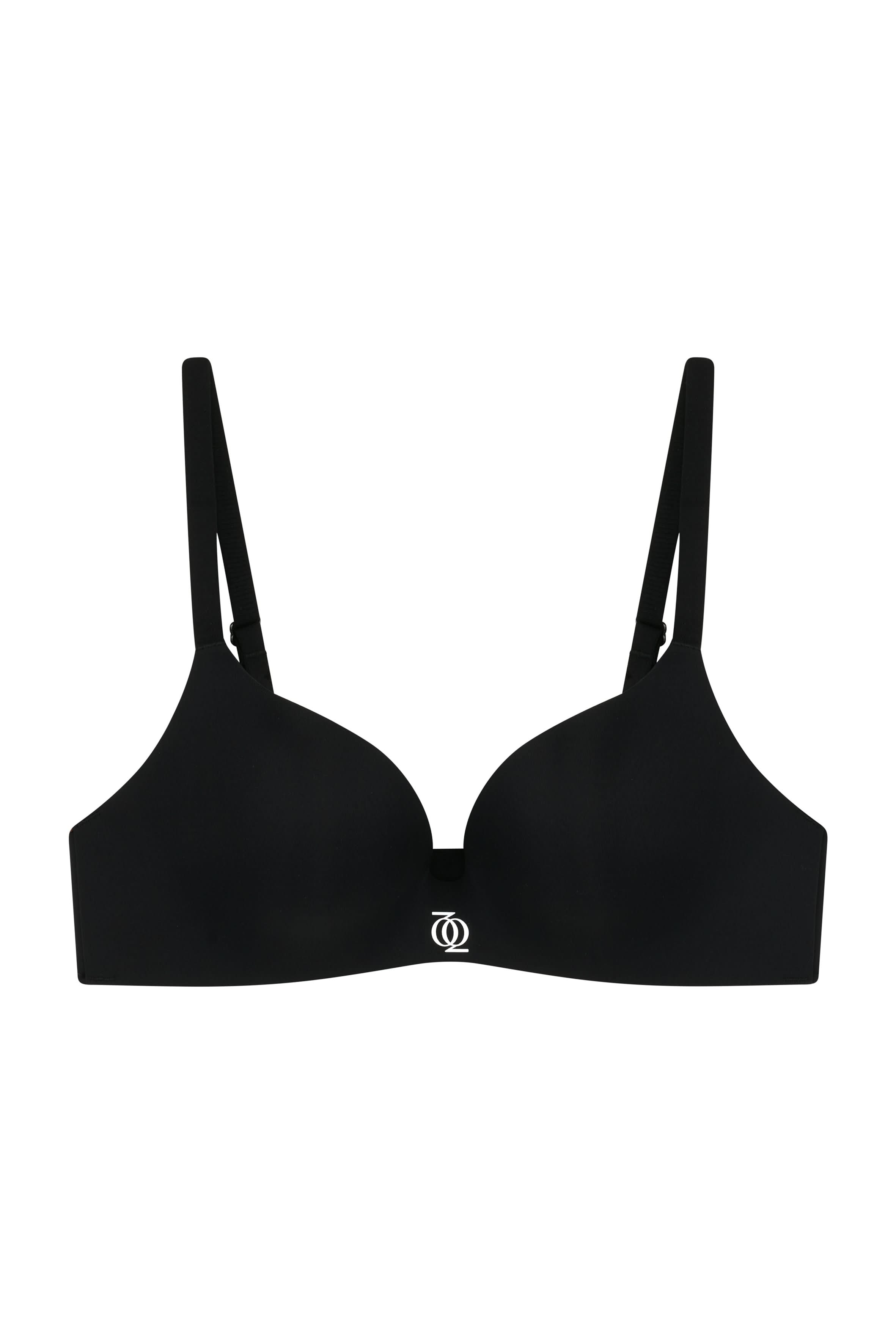 God Save Queens Women's Second Skin Teardrop Bra Black In Black